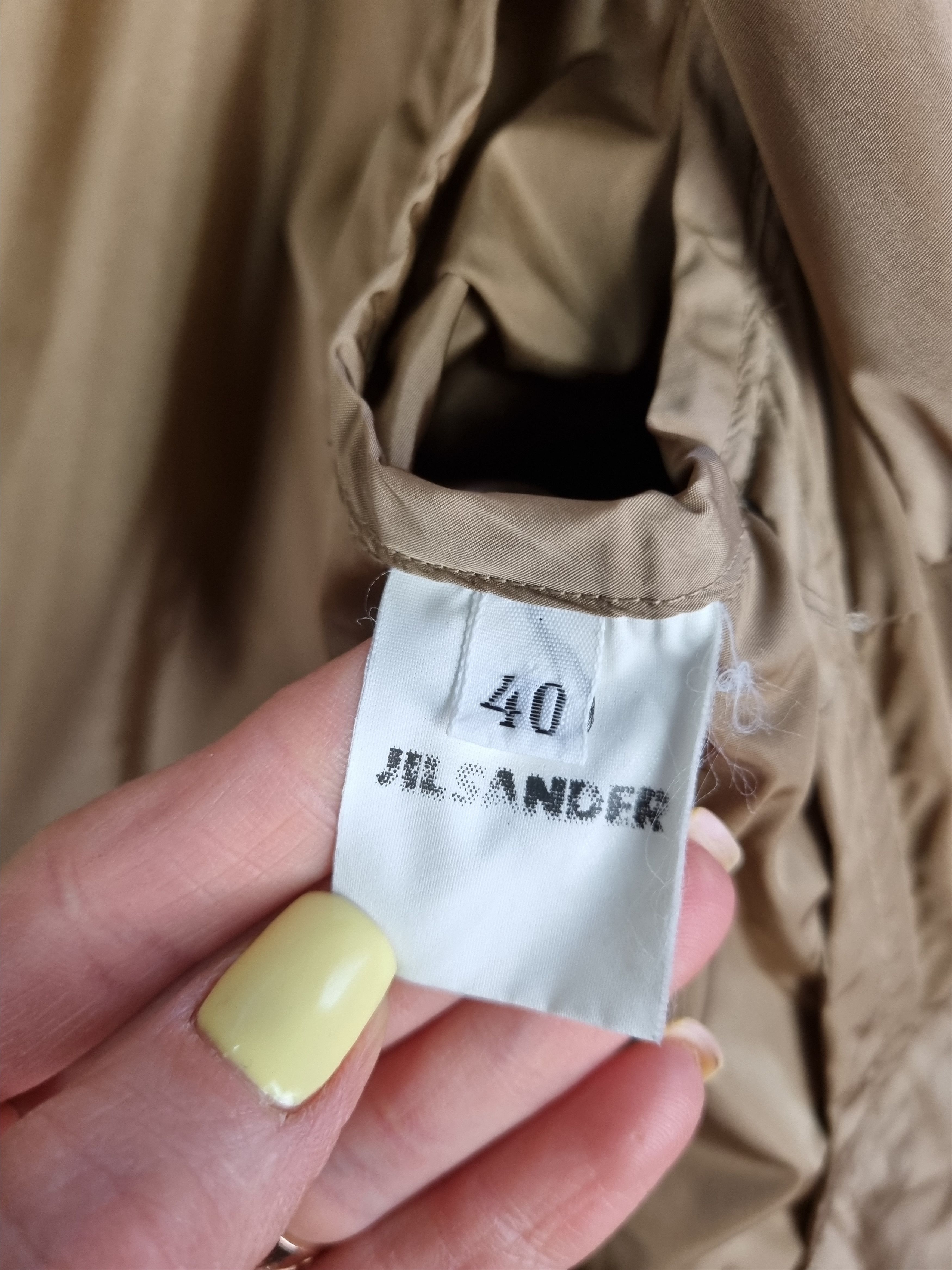 Jil Sander × Vintage 80s Vintage Nylon Blazer Jacket RAF SIMONS era Size S / US 4 / IT 40 - 13 Thumbnail