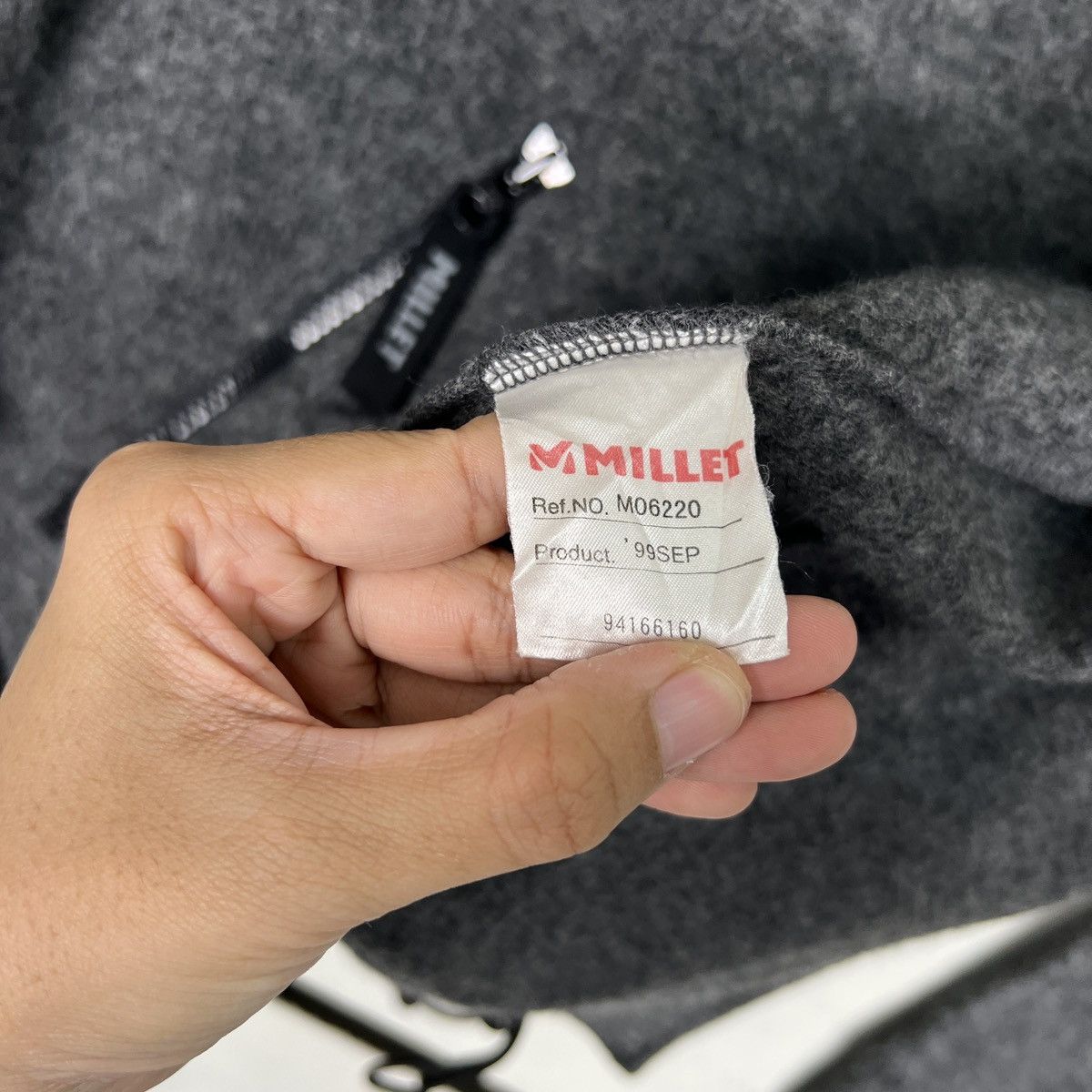 Vintage 🔥 1999 MILLET WOOL ZIPPER JACKET Size US M / EU 48-50 / 2 - 16 Thumbnail