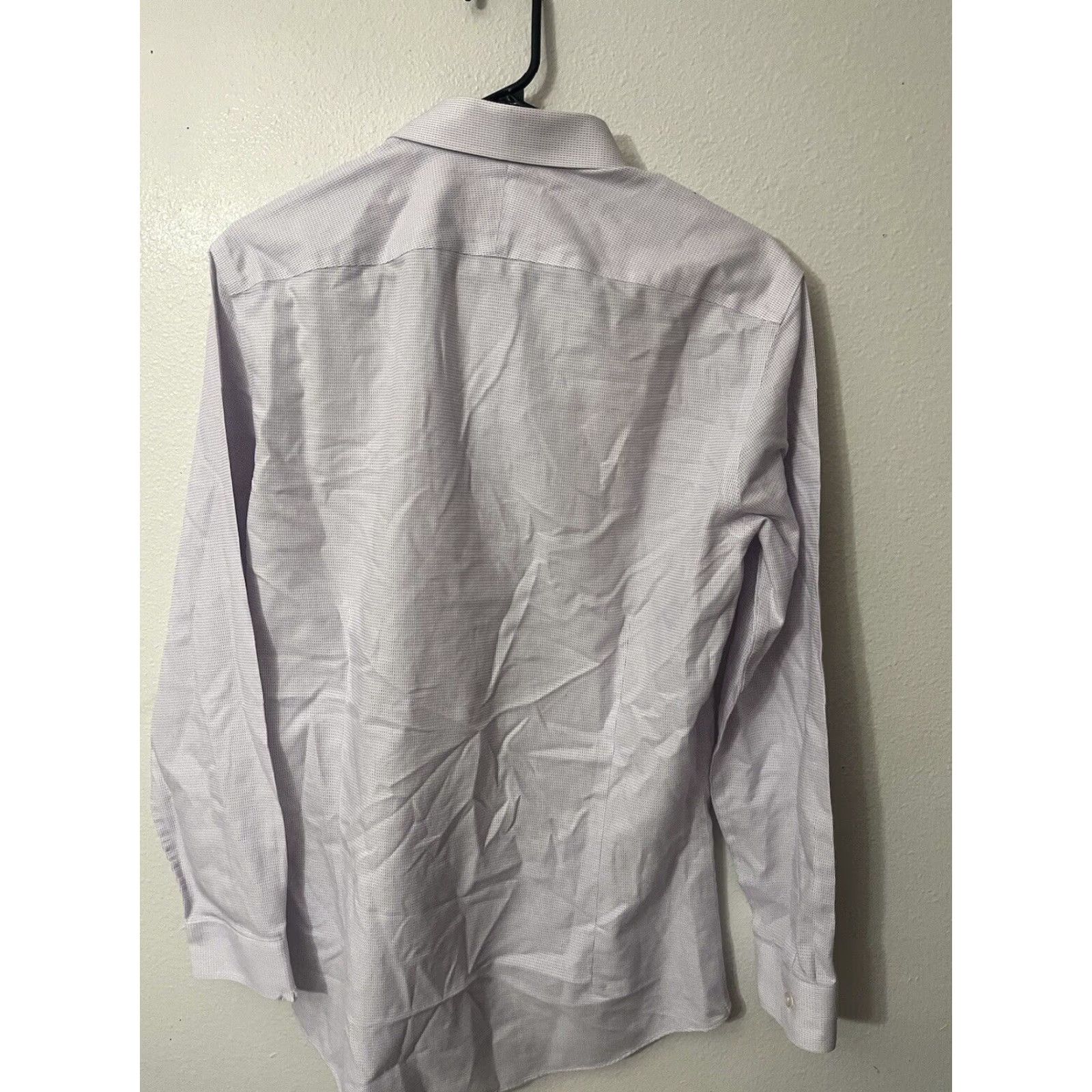 Charles Tyrwhitt Charles Tyrwhitt Shirt Mens Solid Slim Fit Purple Button-Down Size 15.5/33 Size US M / EU 48-50 / 2 - 2 Thumbnail