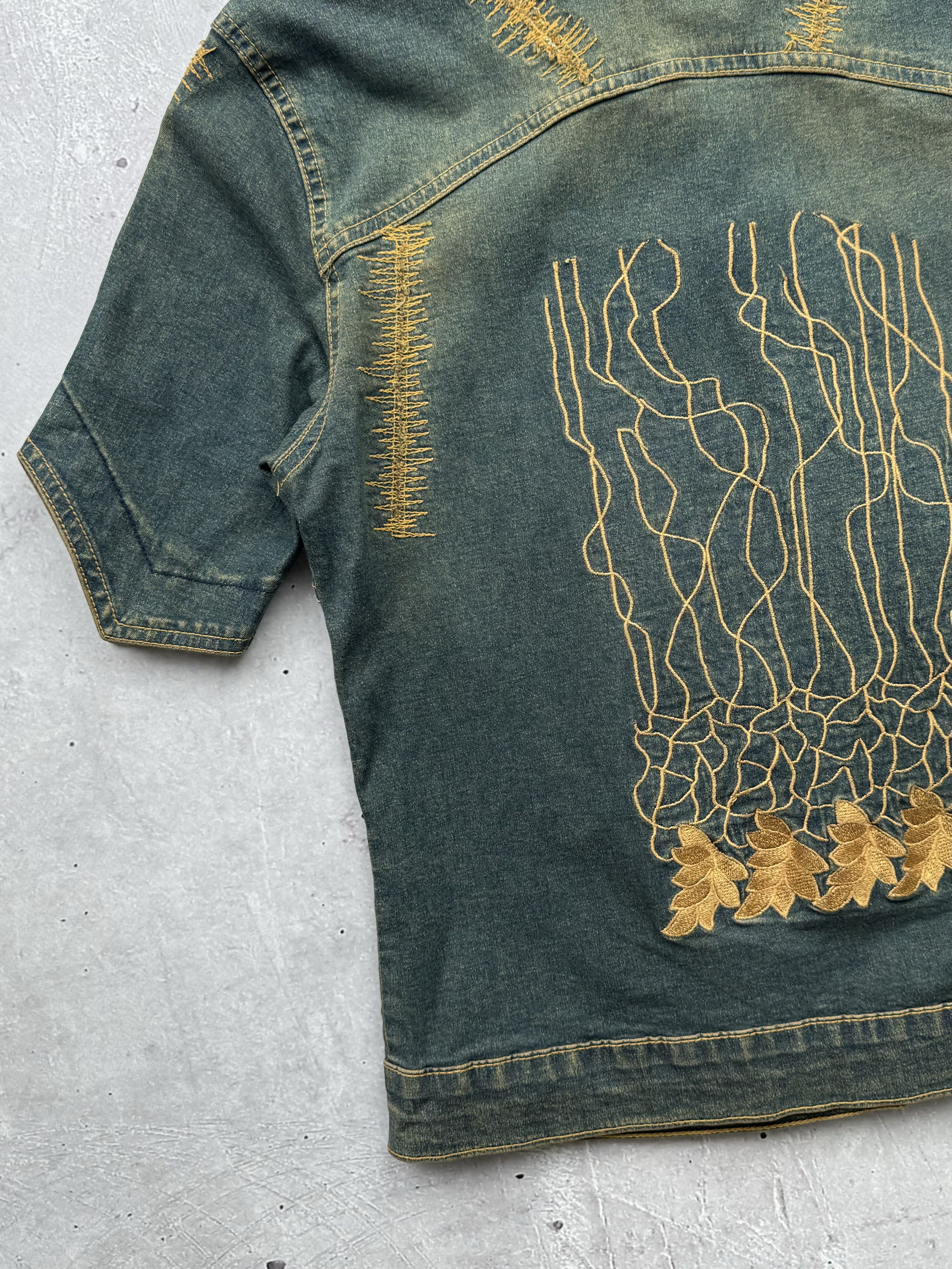Vintage Vintage Amazing Denim Jacket Size XS / US 0-2 / IT 36-38 - 7 Thumbnail