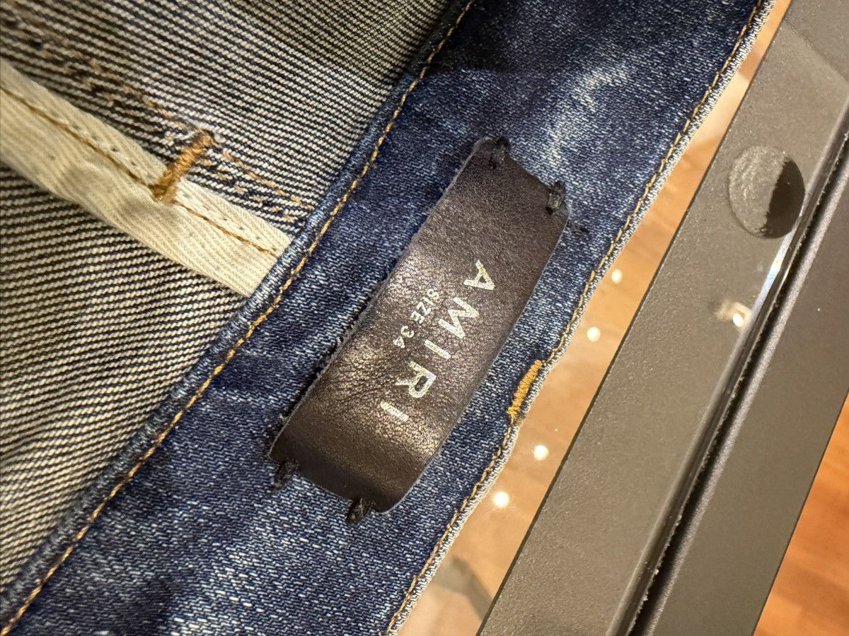 Amiri Amiri ‘Classic Shotgun’ Deep Denim Jeans Size US 34 / EU 50 - 3 Thumbnail