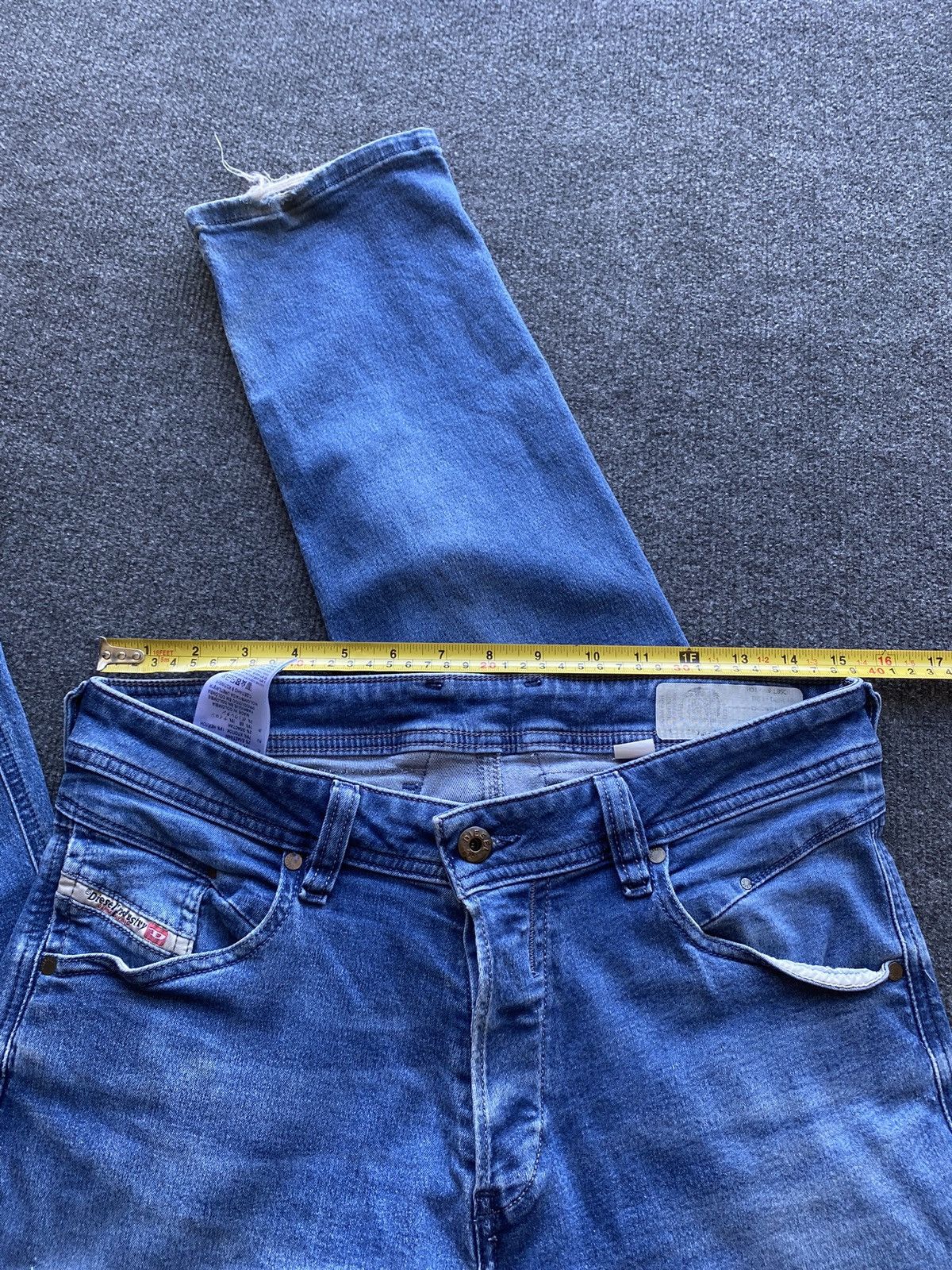 Diesel 🔥Opium Punk Gothic Diesel Blue Jeans Belther-R Slim 30 Size US 30 / EU 46 - 6 Thumbnail
