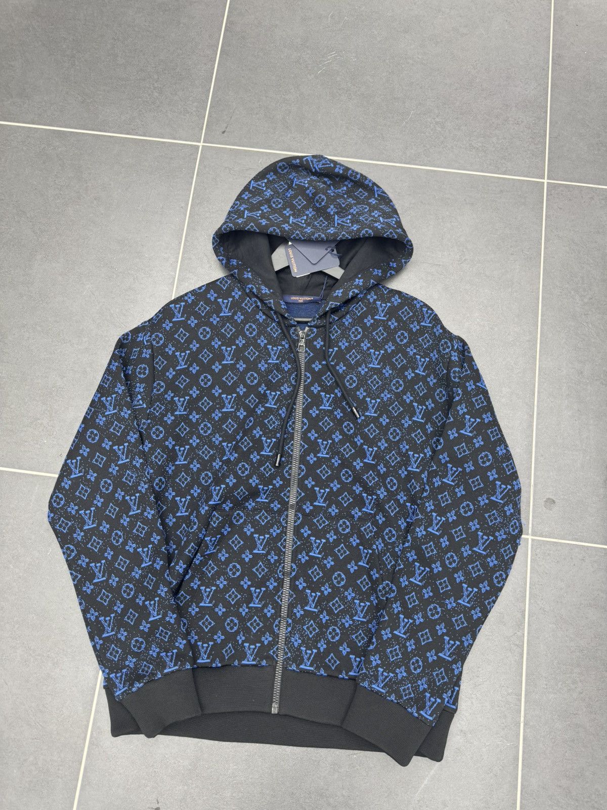 Louis Vuitton Louis Vuitton Zip Hoodie Jacquard Zip-up Hoodie Monogram Size US S / EU 44-46 / 1 - 1 Thumbnail