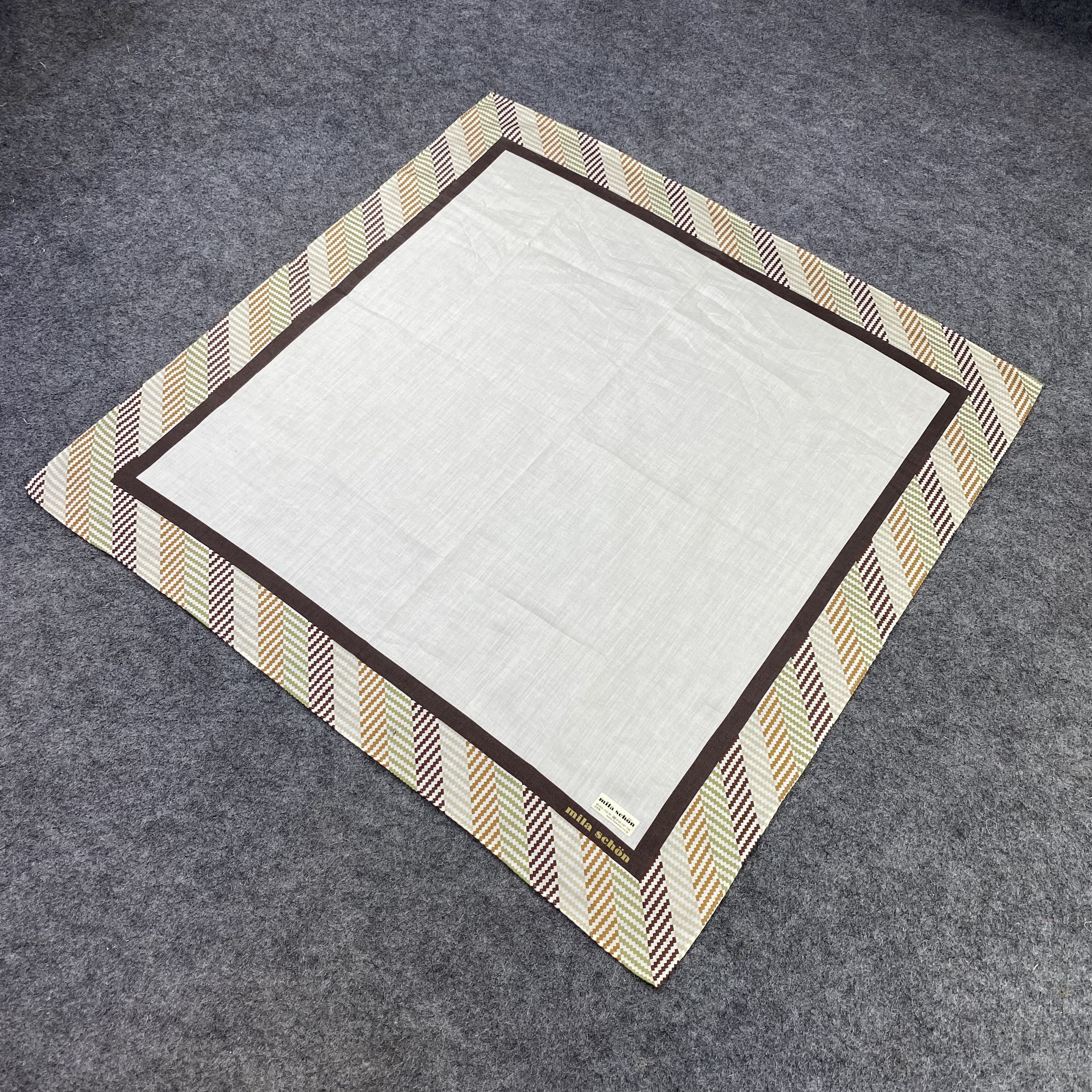 Mila Schon Mila Schon Handkerchief / Bandana / Neckerchief-B2258 Size ONE SIZE - 4 Thumbnail