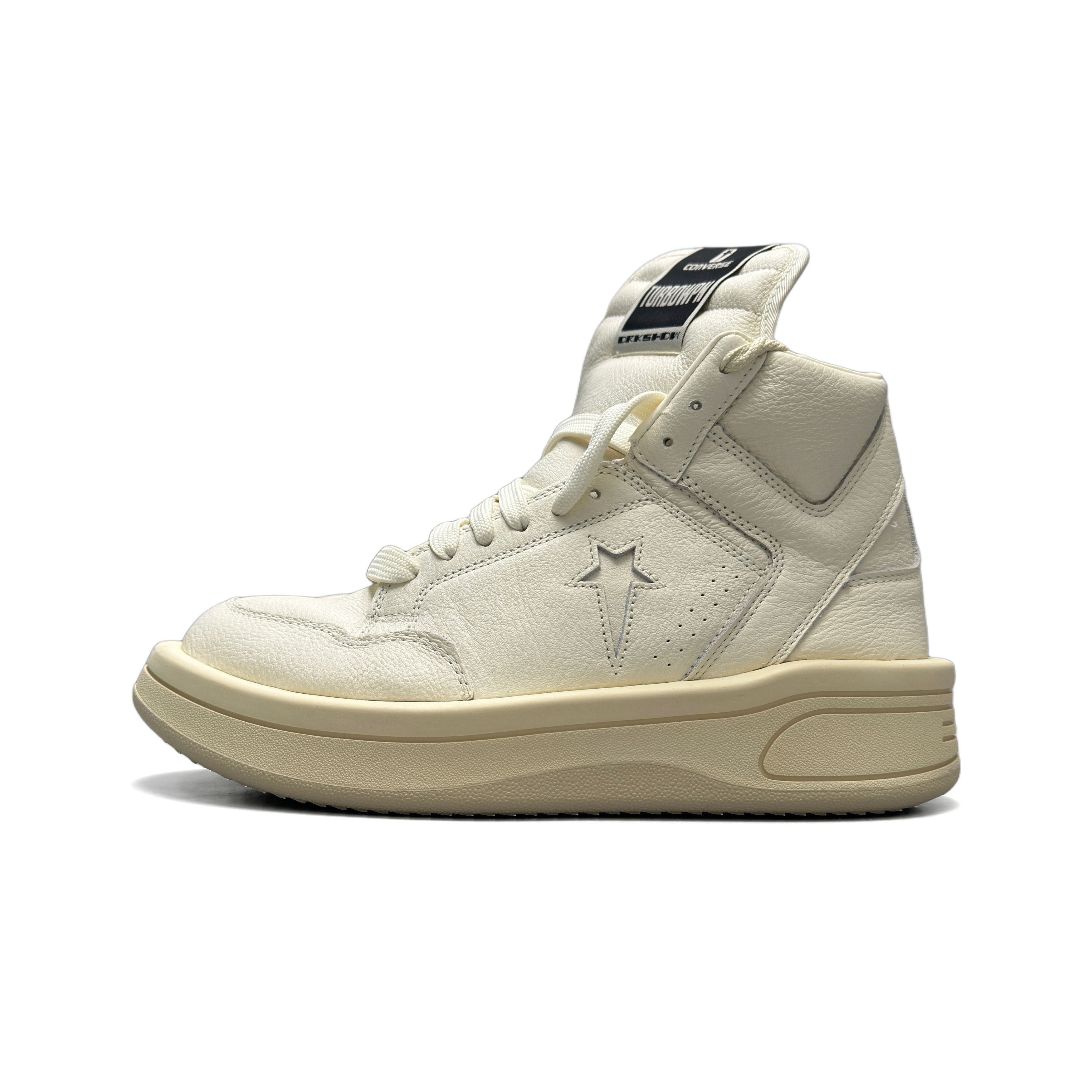 Converse Converse x Rick Owens TURBOWPN Hi-Top Sneakers US 8.5 Size US 9 / EU 42 - 1 Thumbnail