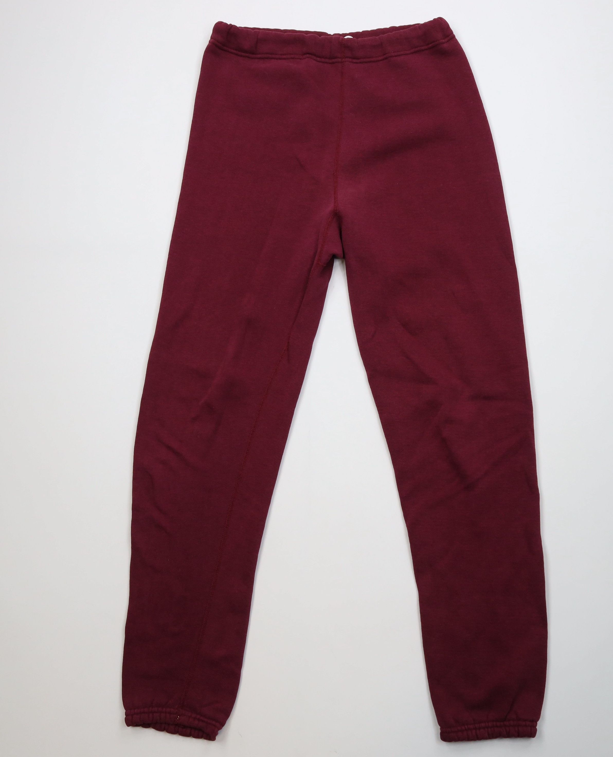 Vintage Vintage 70s Streetwear Gusset Sweatpants Joggers Maroon USA Size US 36 / EU 52 - 1 Thumbnail