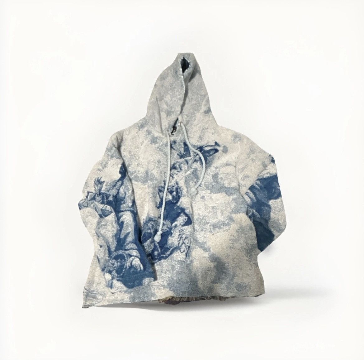 Other XL Blue/White Pullover Hoodie Embroidered Graphic Size US XL / EU 56 / 4 - 1 Thumbnail