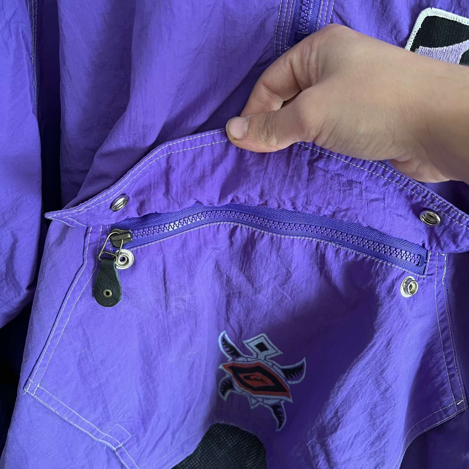 Quiksilver × Vintage Vintage 90's Quiksilver Big Logo actec Jacket Sz XXL Size US XL / EU 56 / 4 - 7 Thumbnail
