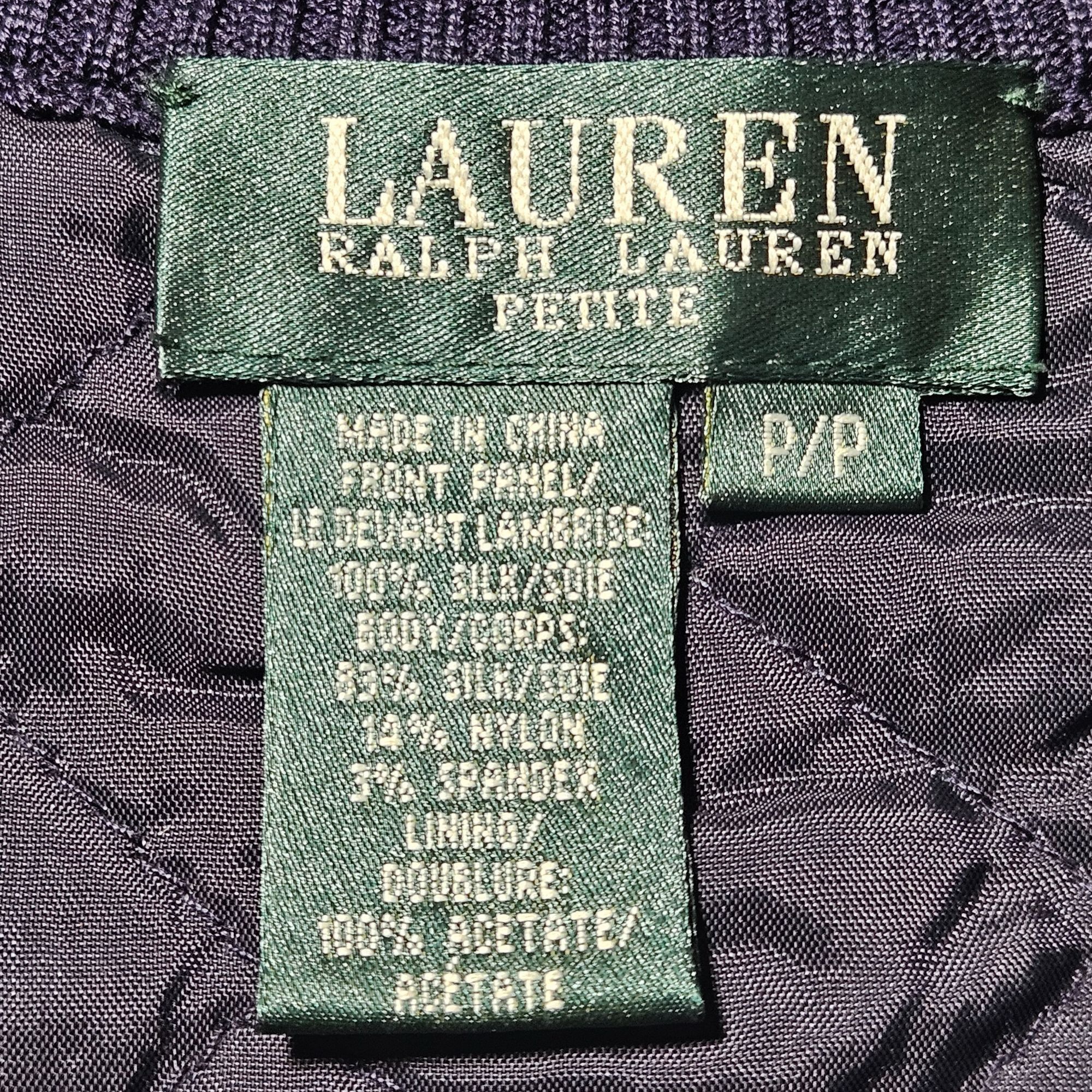 Ralph Lauren Ralph Lauren Silk Women Nautical Vest Navy P Old Money Size S / US 4 / IT 40 - 4 Thumbnail