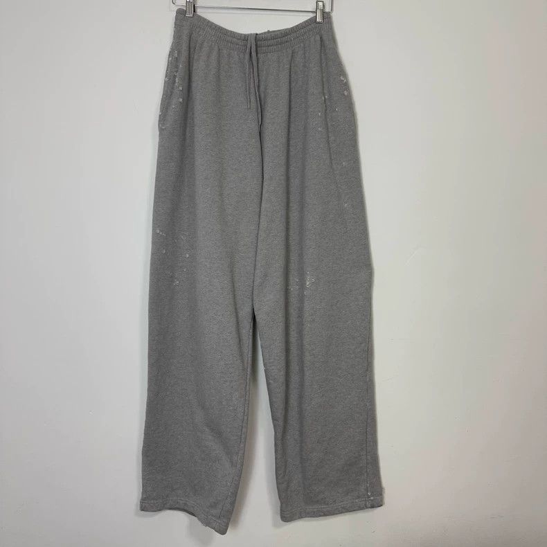 Balenciaga Balenciaga size S Wormhole damage baggy elastic straight p Size US 27 - 1 Thumbnail
