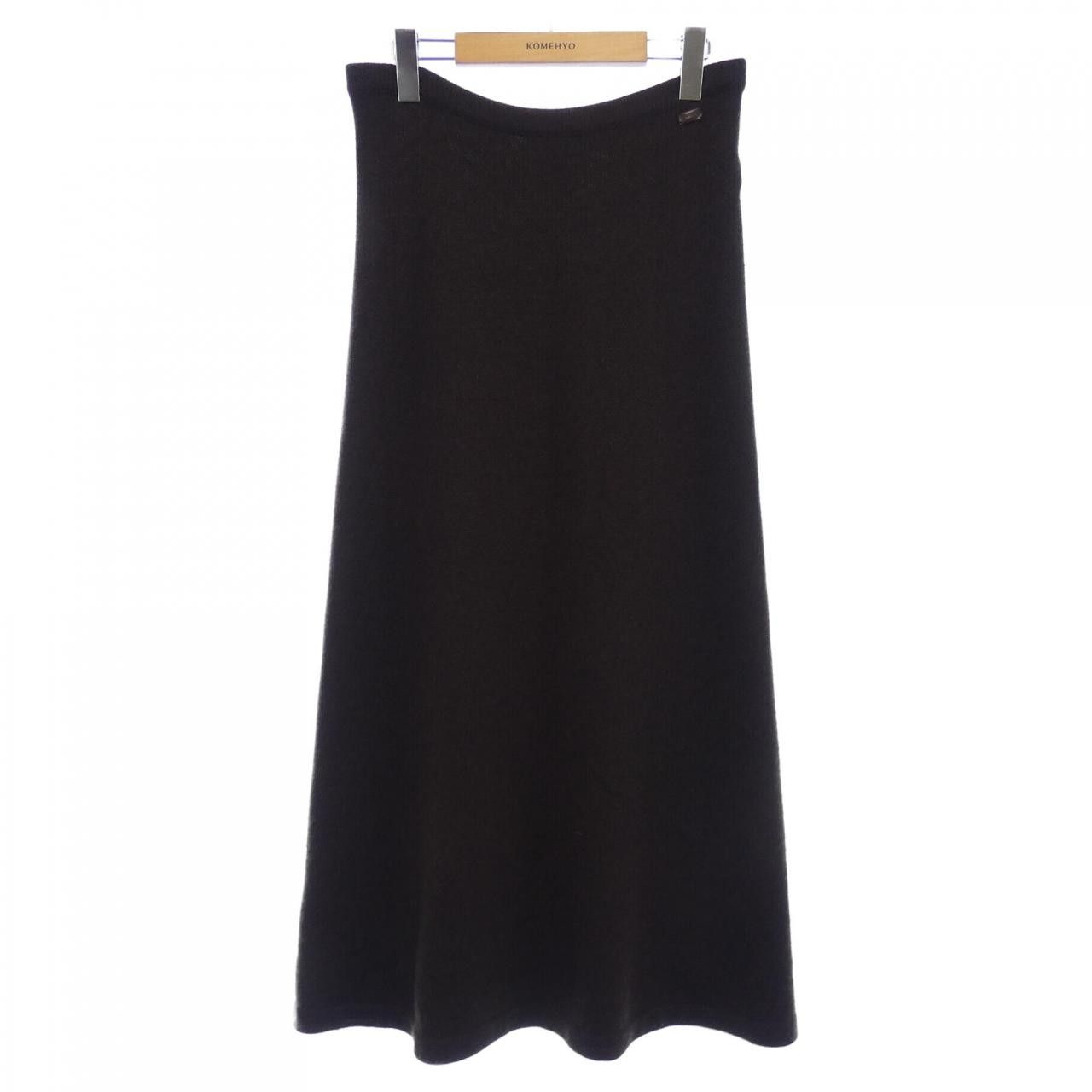 Chanel Chanel Chanel Cashmere Skirt Textile Skirts P16069V00791 00A DUTY FREE for USA Size ONE SIZE - 1 Thumbnail