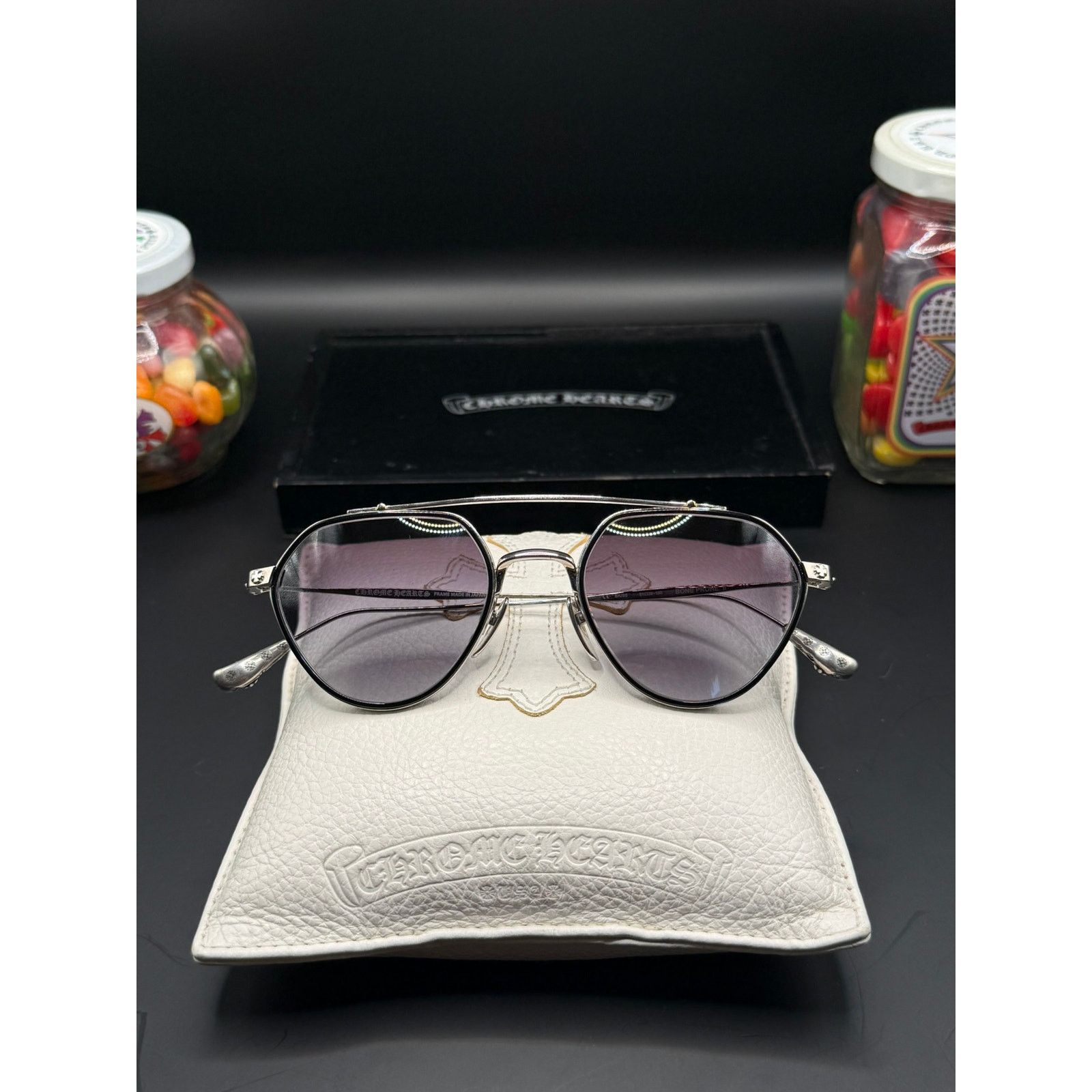 Chrome Hearts Chrome hearts Anita ho sunglasses | Grailed