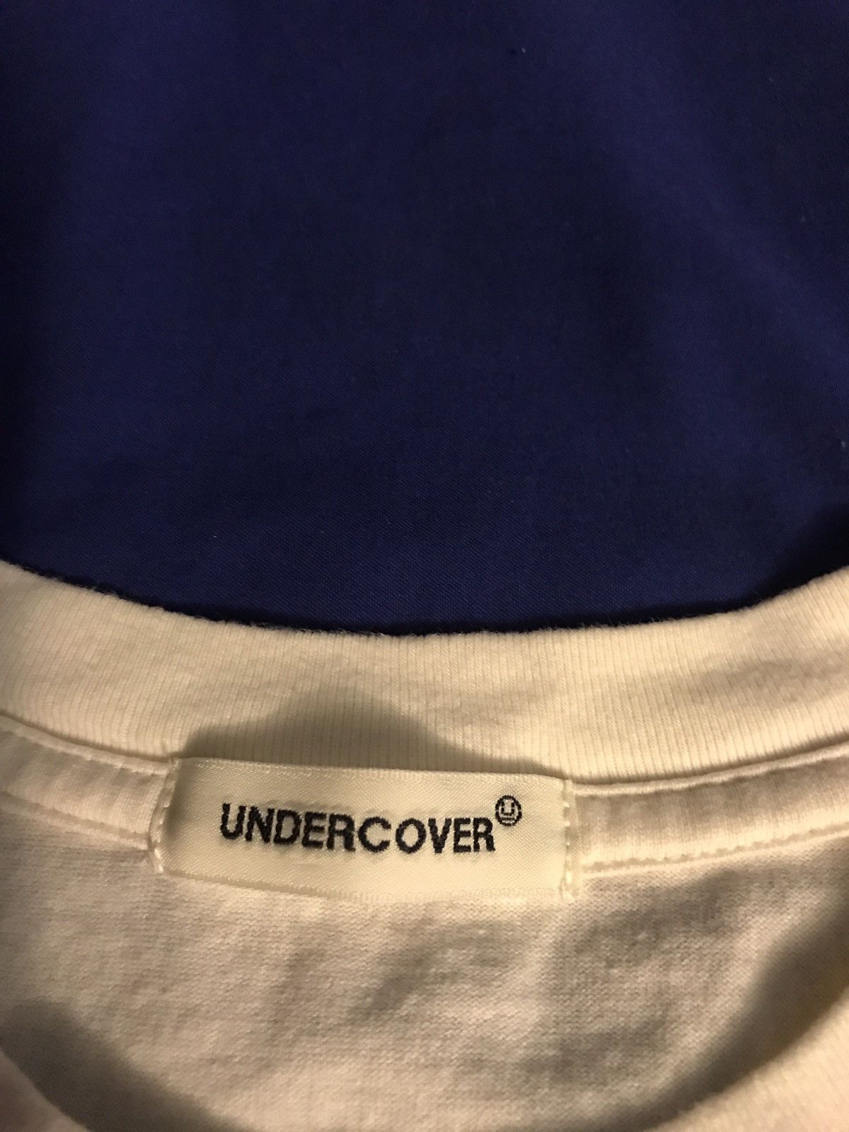 Japanese Brand UNDERCOVER “For All Rebels” T-Shirt CREAM/OFFWHITE Size US L / EU 52-54 / 3 - 3 Thumbnail