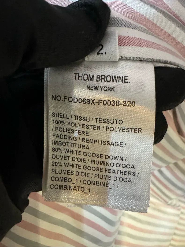Thom Browne Thom Browne Military Green Long Hooded Down Jacket Size US M / EU 48-50 / 2 - 6 Thumbnail