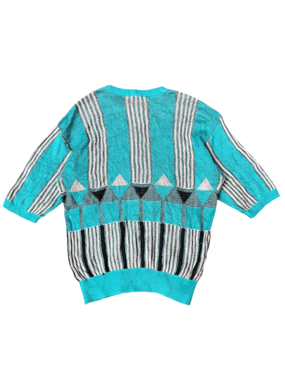 Balenciaga Vintage Balenciaga Sport Knit Short Sleeve Shirt Size US L / EU 52-54 / 3 - 2 Thumbnail