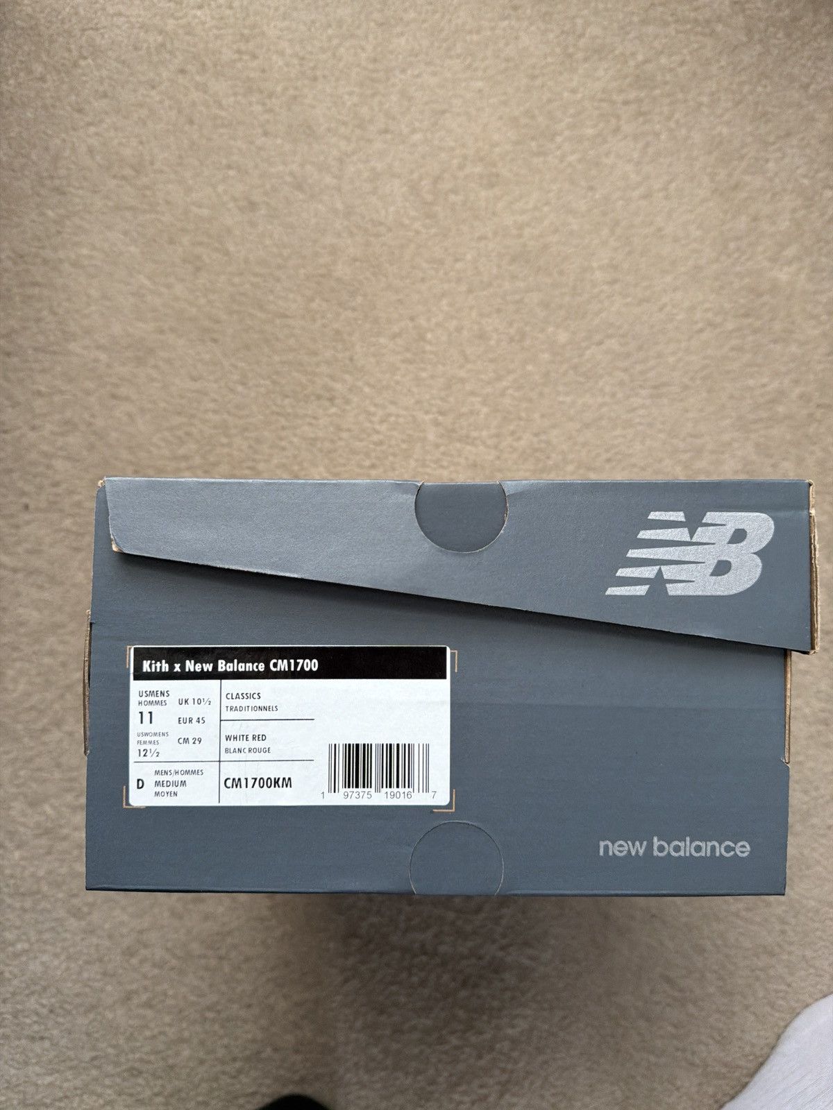 Kith × New Balance Kith x New Balance CM1700 size 11 Size US 11 / EU 44 - 2 Thumbnail