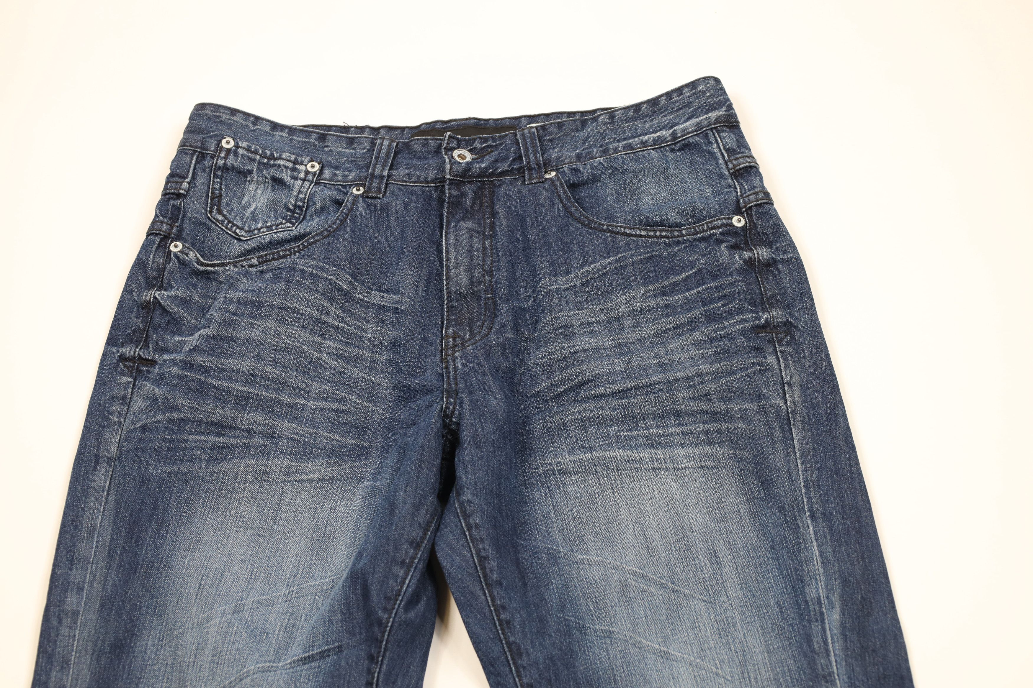 Rocawear Vintage 90s Y2K Rocawear Wide Leg Denim Jeans Blue Cotton Size US 36 / EU 52 - 2 Thumbnail