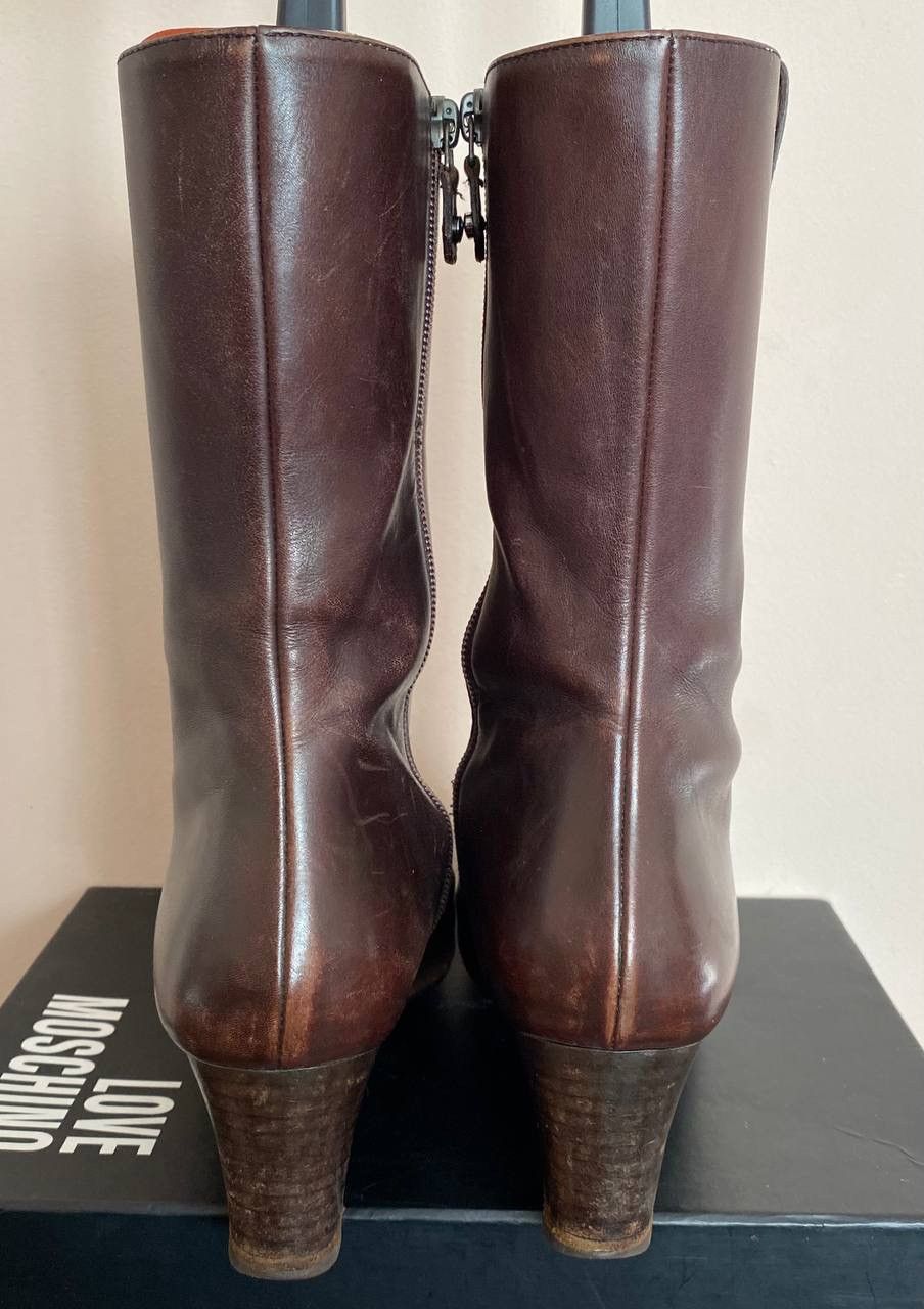 Salvatore Ferragamo Vintage Salvatore Ferragamo Women's Boots Size US 9.5 / IT 39.5 - 6 Thumbnail