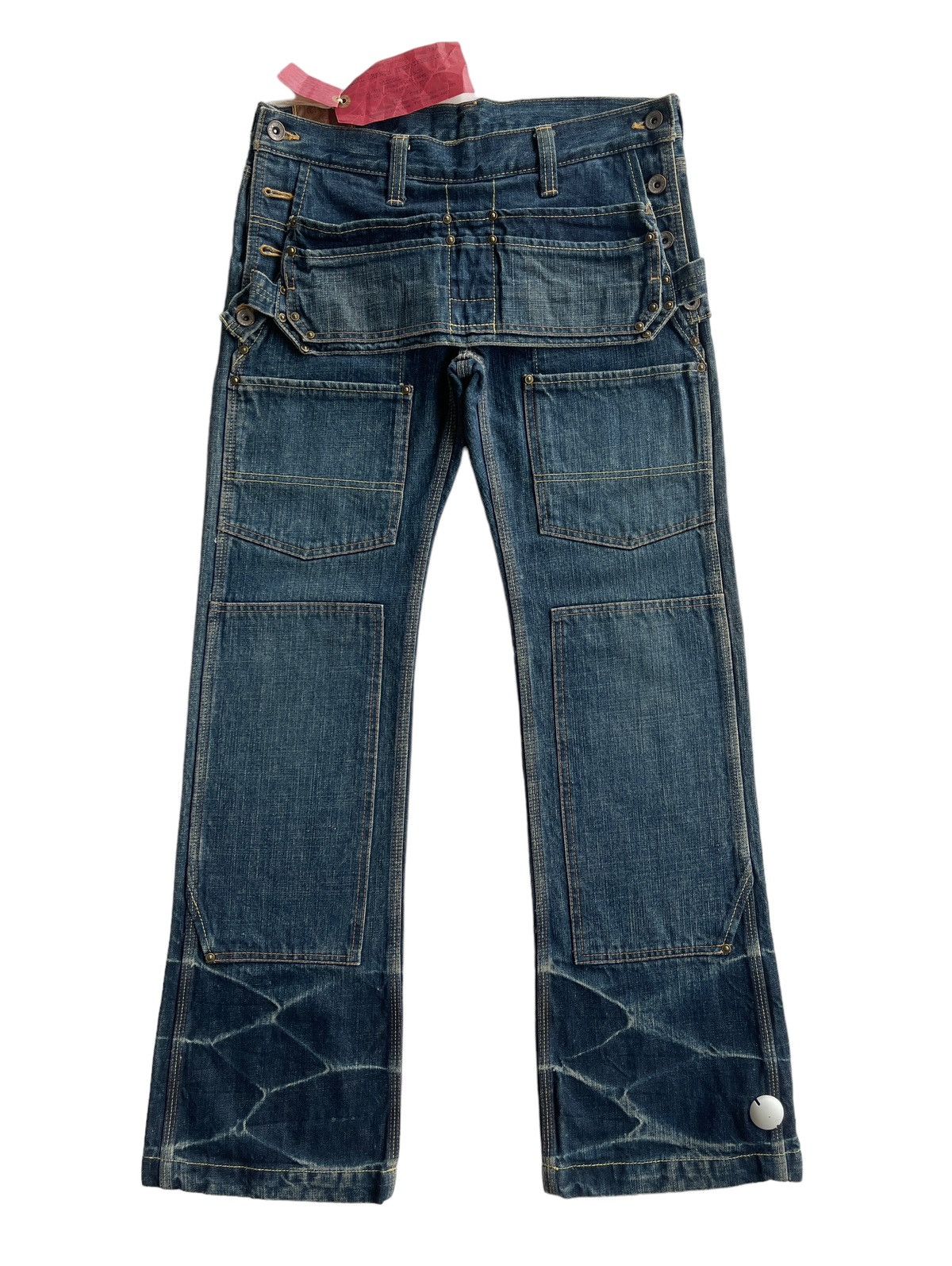 BRANCH DEPT❗️Double Waist Flare Multipocket Union Made Jeans