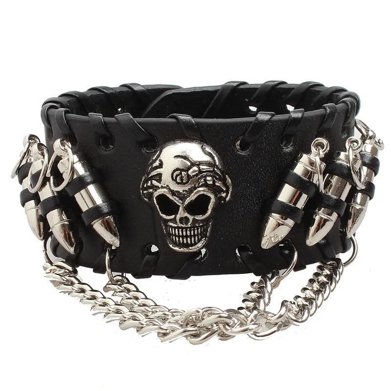 Japanese Brand Metal bullet cuff chain Bracelet Size ONE SIZE - 1 Thumbnail