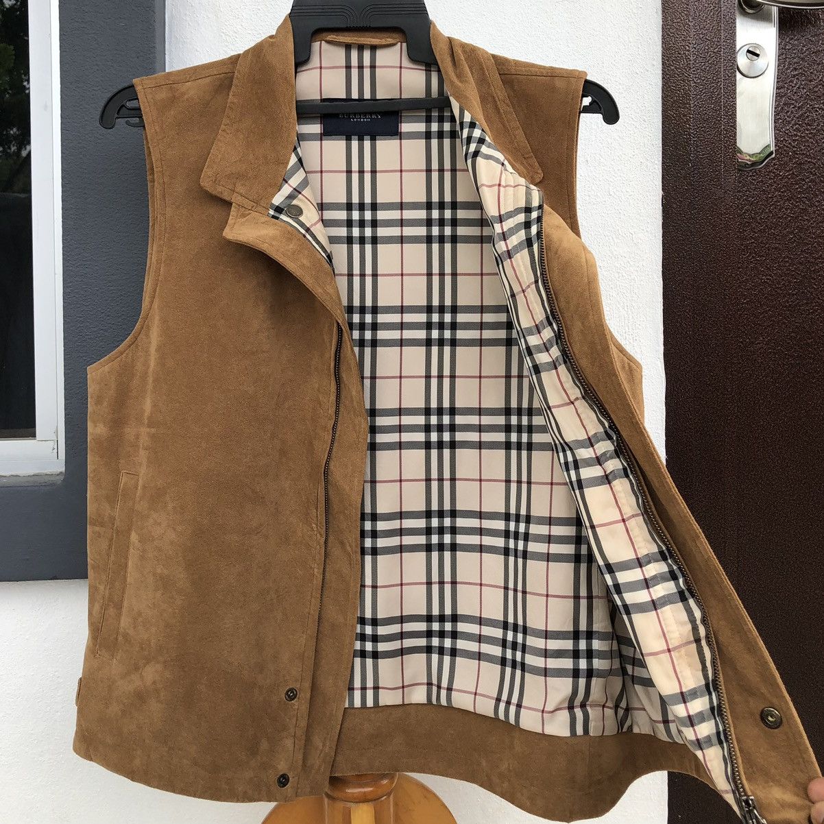 Burberry Burberry London Lined Novacheck Vest Jacket Size US M / EU 48-50 / 2 - 11 Thumbnail