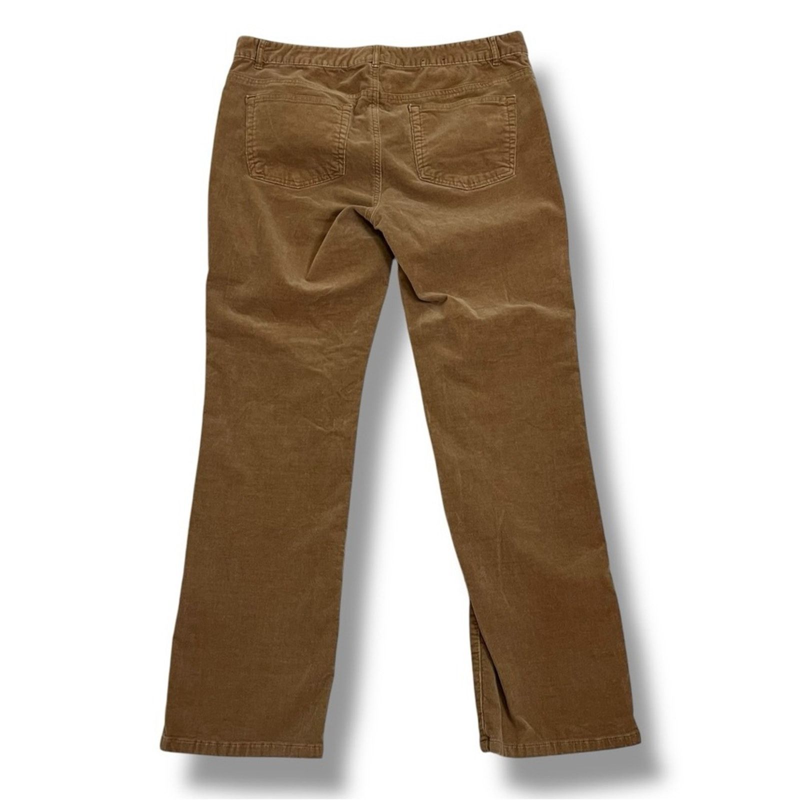 Chaps Chaps Denim corduroy high rise straight leg pants size 14 Size 36" / US 14 / IT 50 - 6 Thumbnail