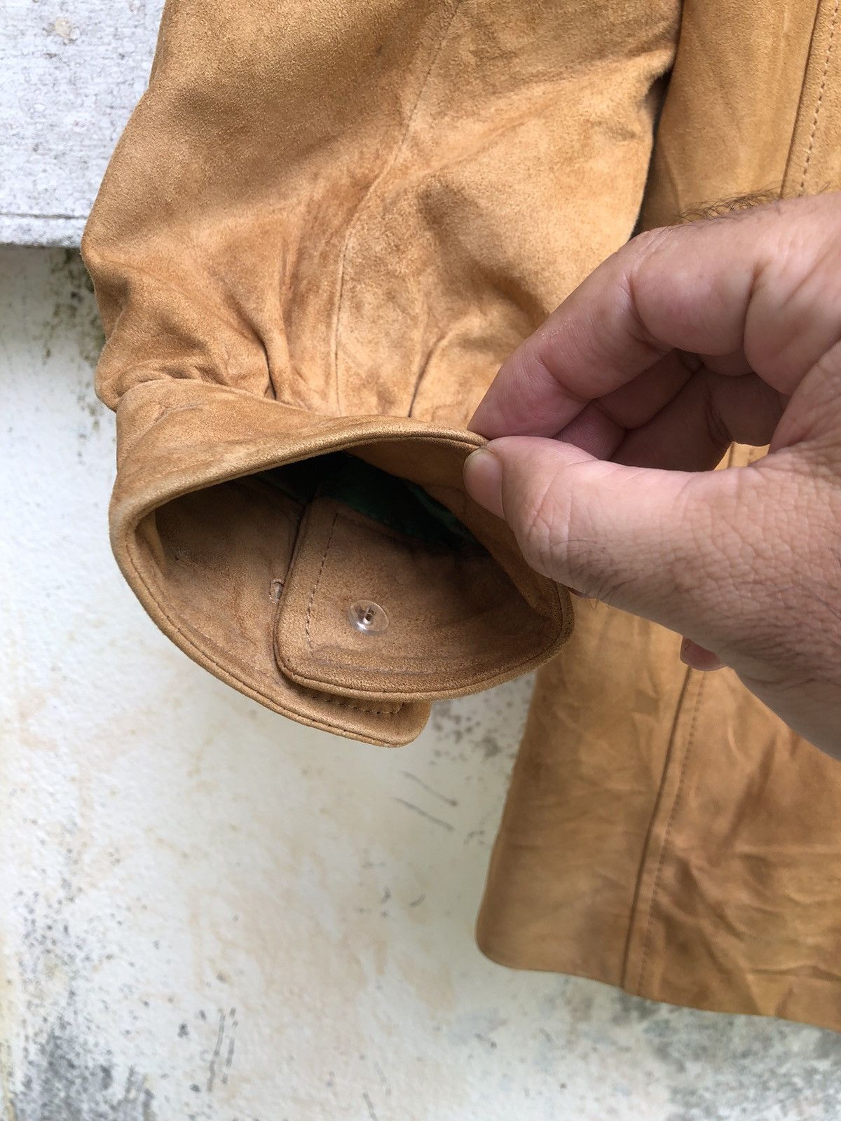 Leather × Longchamp Longchamp Suede TrenchCoat Size S / US 4 / IT 40 - 8 Thumbnail