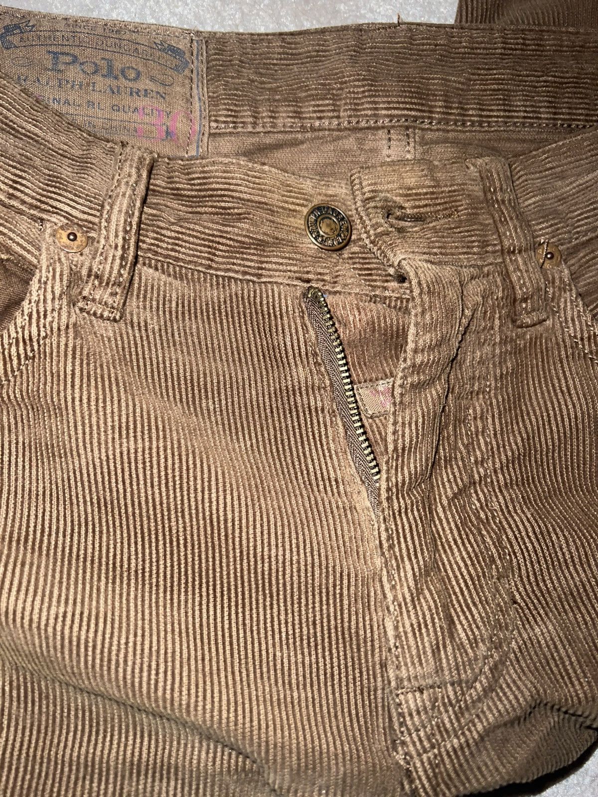 Polo Ralph Lauren Corduroy 5-Pocket Jean Pants Size US 28 / EU 44 - 6 Thumbnail