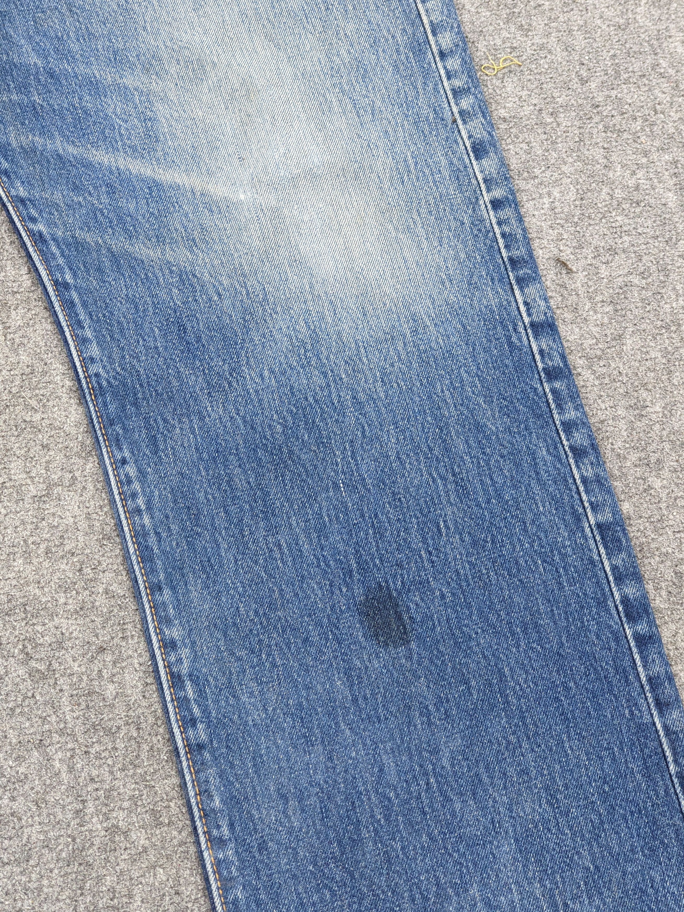 Levi's × Vintage Faded Blue Vintage 90s Levis 501 Jeans Size US 37 - 12 Thumbnail