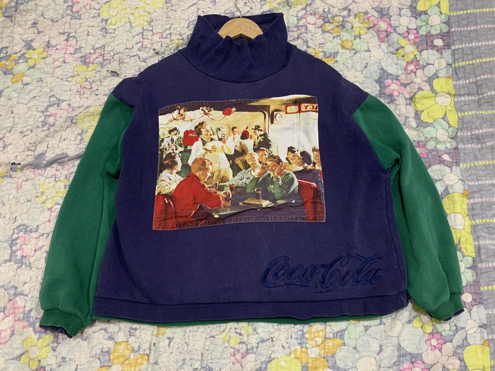 Vintage 🔥Rare Vintage Printed Coca-Cola Crewneck Hype Streetwear 🥤 Size US XL / EU 56 / 4 - 6 Thumbnail
