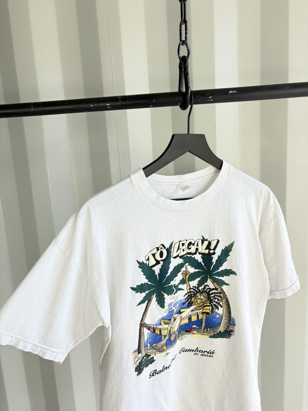 Vintage Thrashed Weed Legal Shirt Thrashed Faded Grunge BAND Size US M / EU 48-50 / 2 - 4 Thumbnail