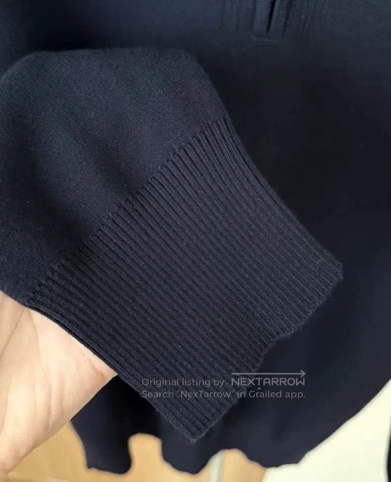 Other Loro Piana Navy Hooded Knit Sweater. Size US S / EU 44-46 / 1 - 5 Thumbnail