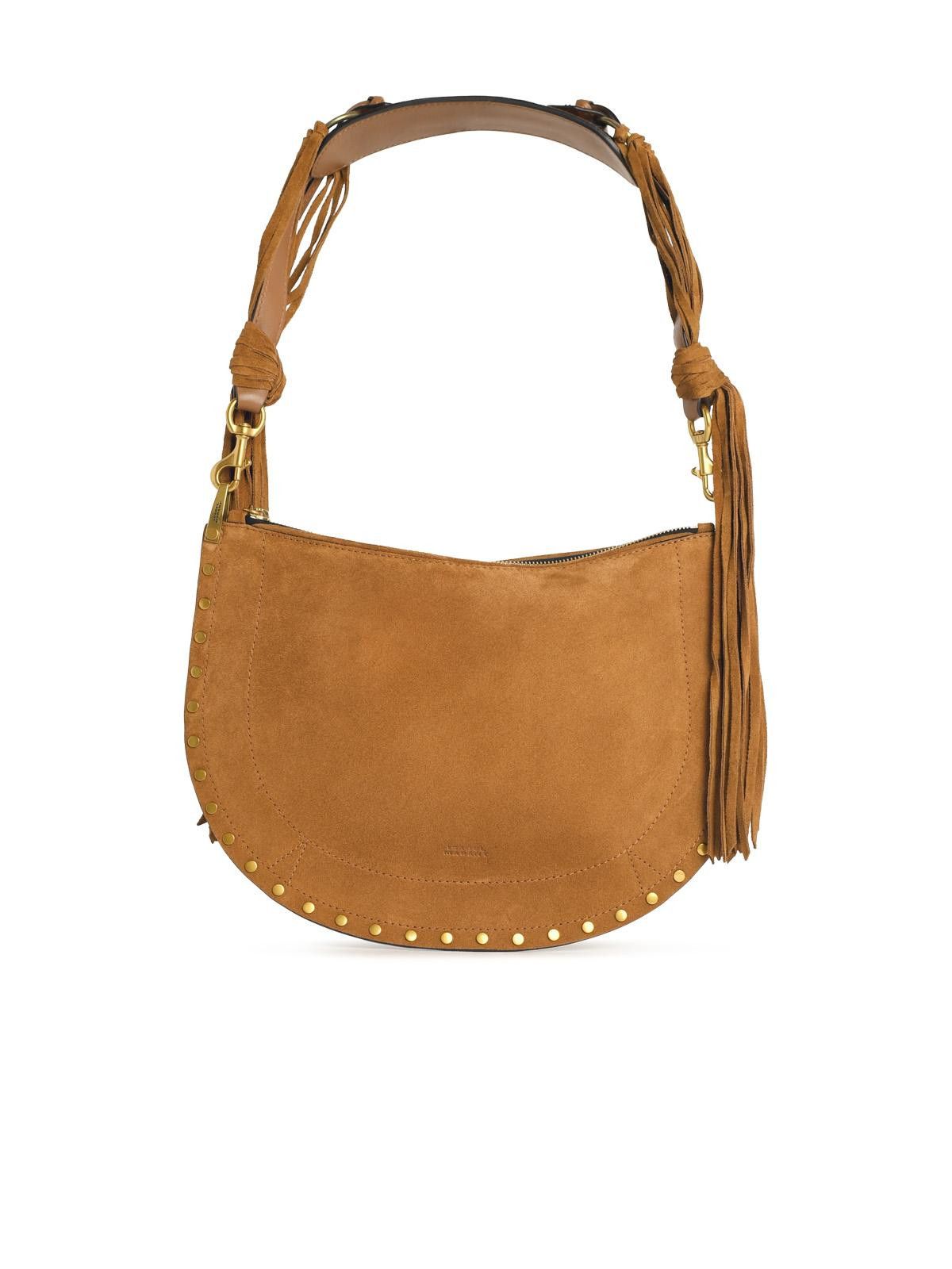 Isabel Marant ISABEL MARANT Oskan Soft' Suede Cognac Bag Size ONE SIZE - 1 Thumbnail