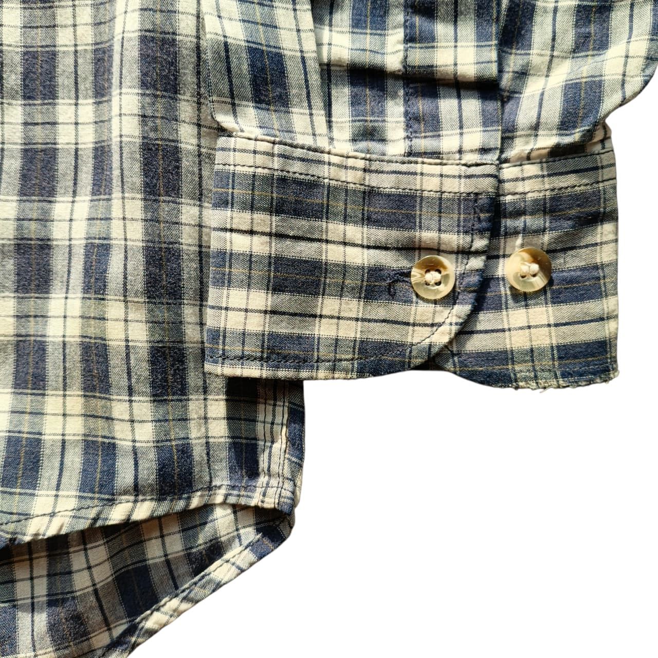 Yves Saint Laurent Yves Saint Laurent Salan Button Up Long Sleeve Shirt Size US M / EU 48-50 / 2 - 6 Thumbnail