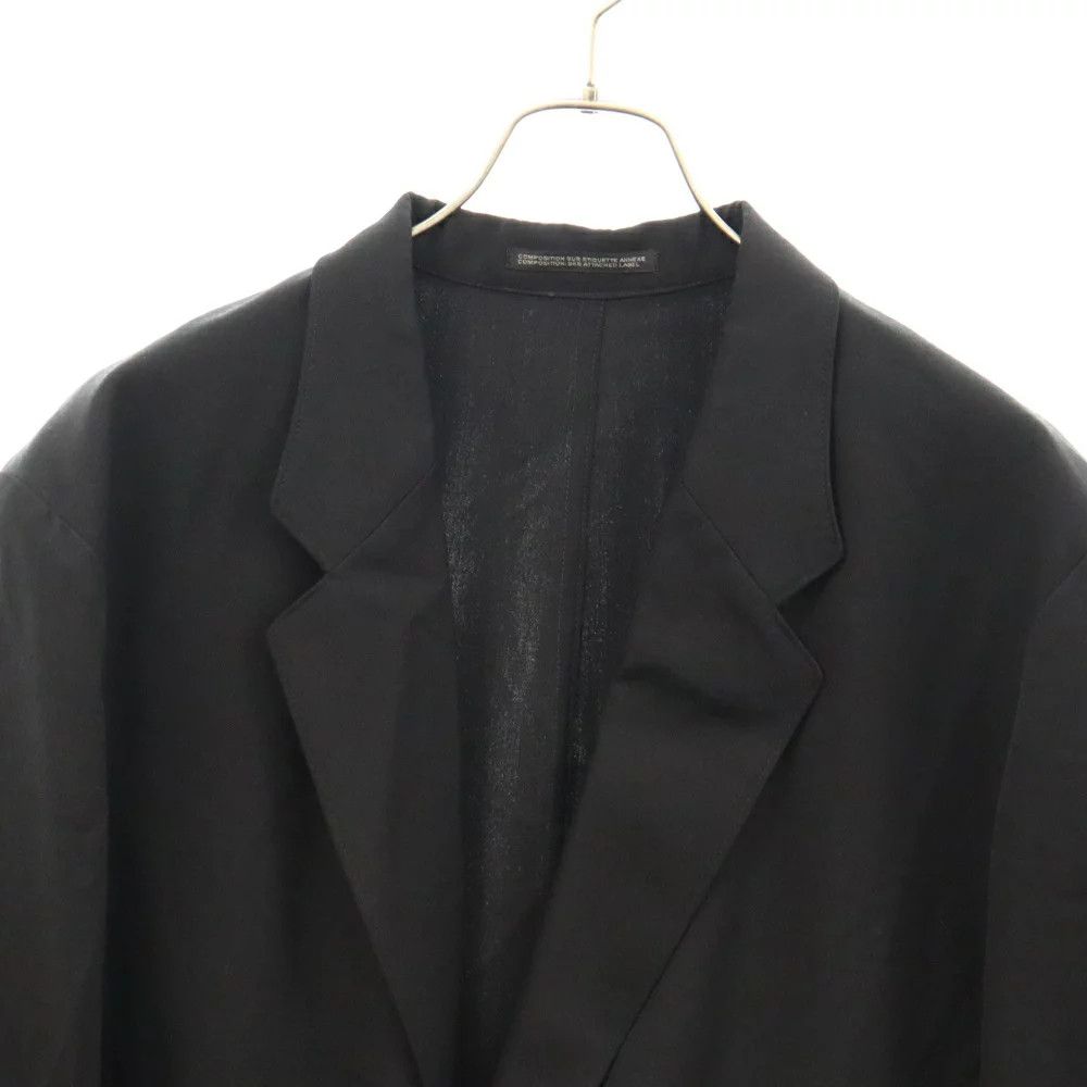 Yohji Yamamoto Yohji Yamamoto POUR HOMME W LONG JKT Size US L / EU 52-54 / 3 - 3 Thumbnail