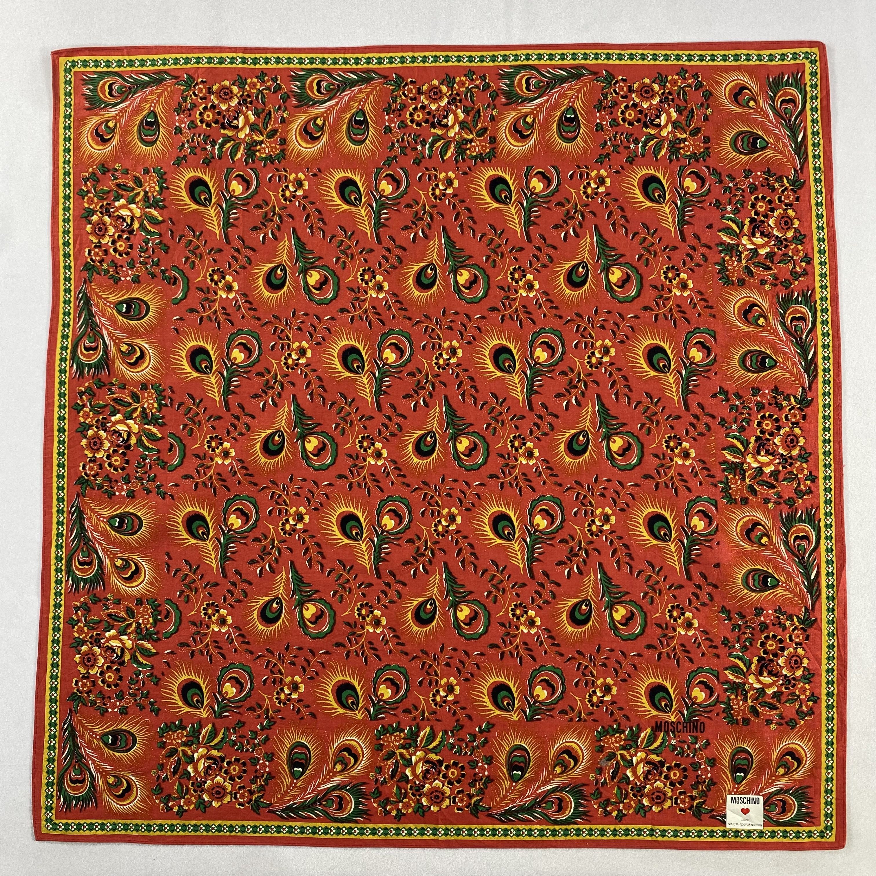 Moschino × Vintage Moschino Bandana/ Handkerchief / Neckerchief-P1001 Size ONE SIZE - 1 Thumbnail