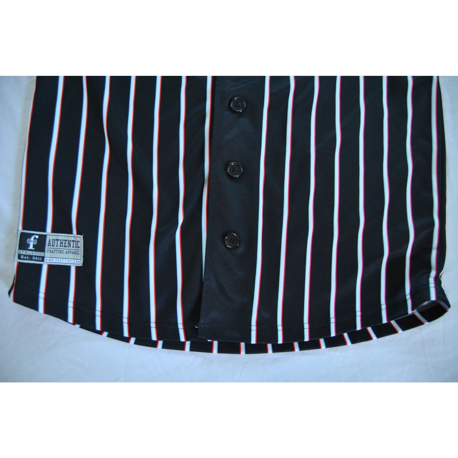 Other Wubaholics Jersey Shirt Black with Trippy Stripes #19 Size US L / EU 52-54 / 3 - 4 Thumbnail