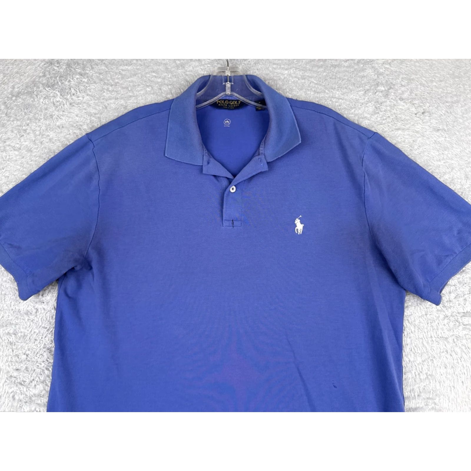 Ralph Lauren Ralph Lauren Polo Golf Polo Shirt Men Medium Blue 100% Cotton Jersey Size US M / EU 48-50 / 2 - 4 Thumbnail