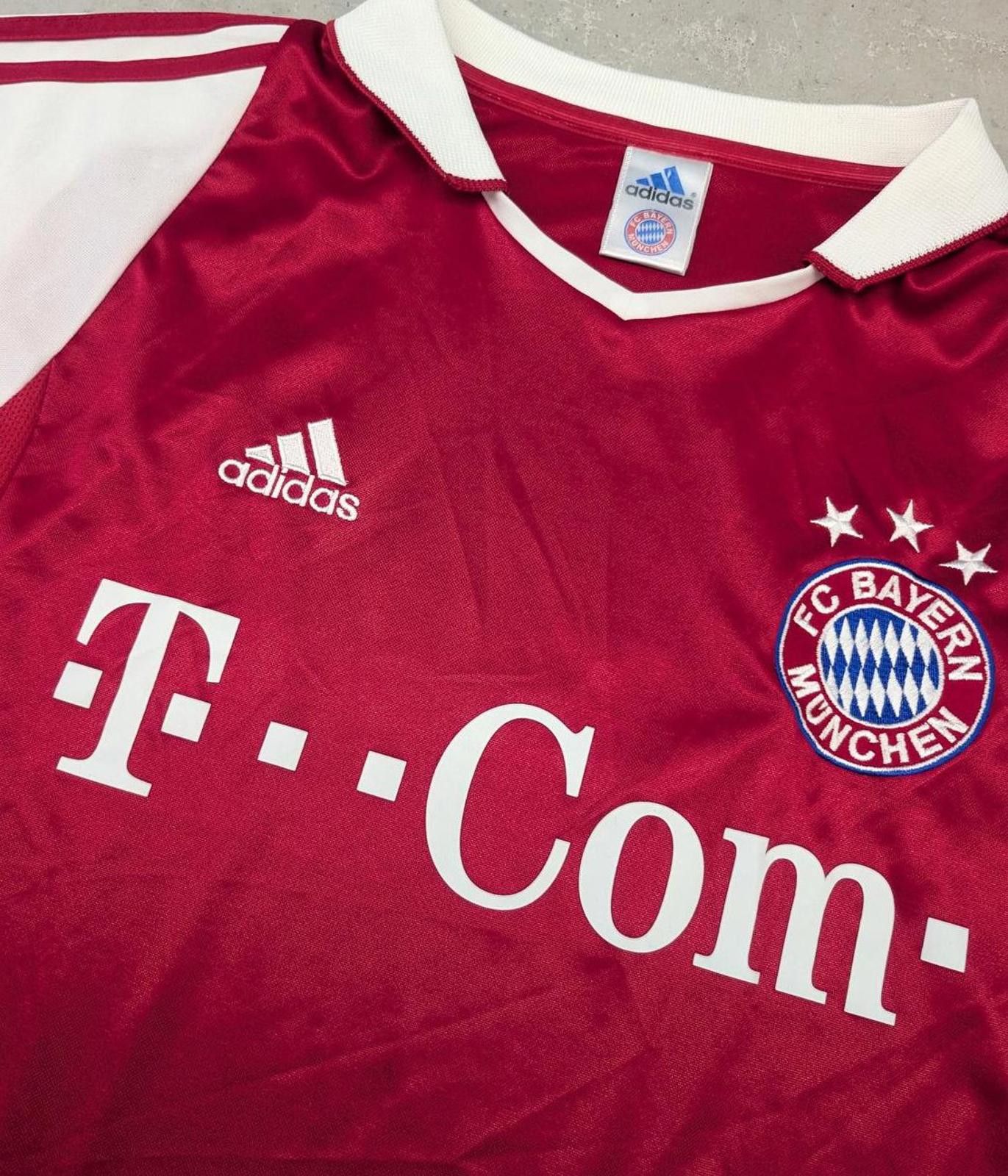 Adidas Adidas FC Bayern Munich 2004-2005 Home Red Jersey Size US XXL / EU 58 / 5 - 3 Thumbnail