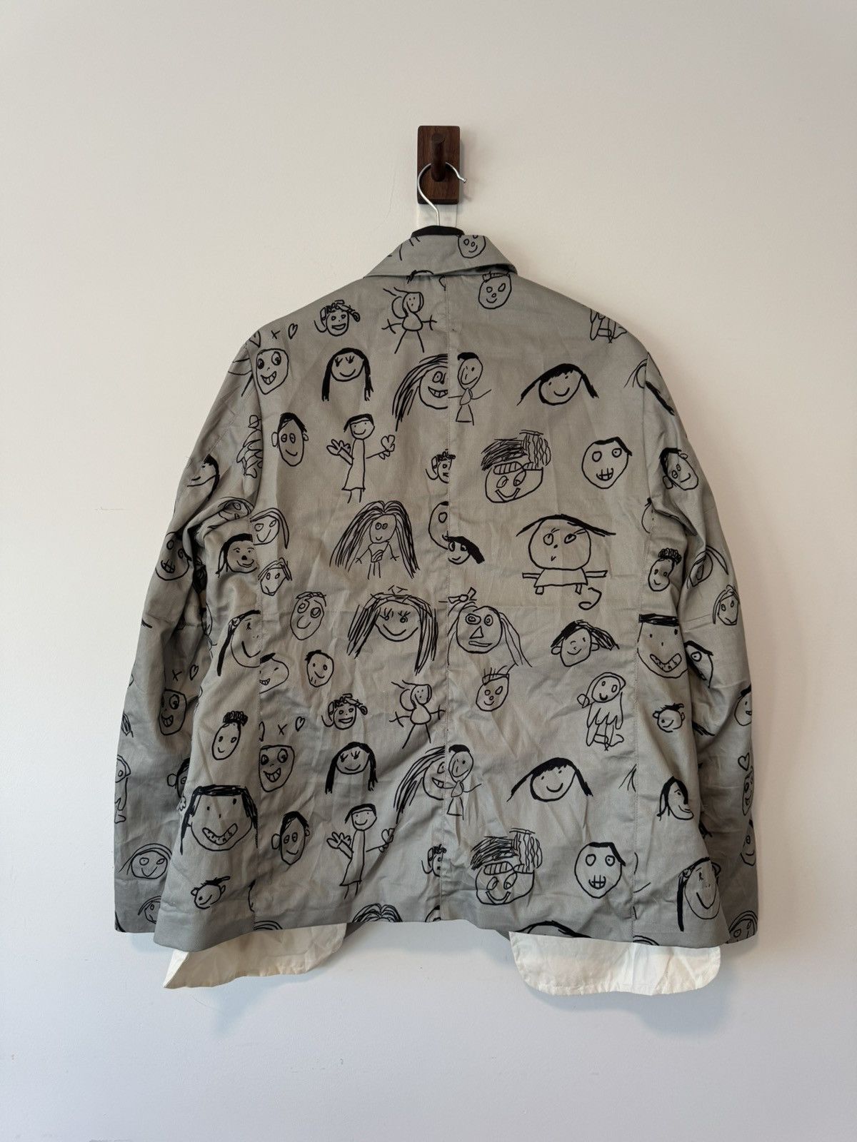 Paul Harnden Shoemakers Face Printed Pocket Blazer XXL Size US XXL / EU 58 / 5 - 4 Thumbnail