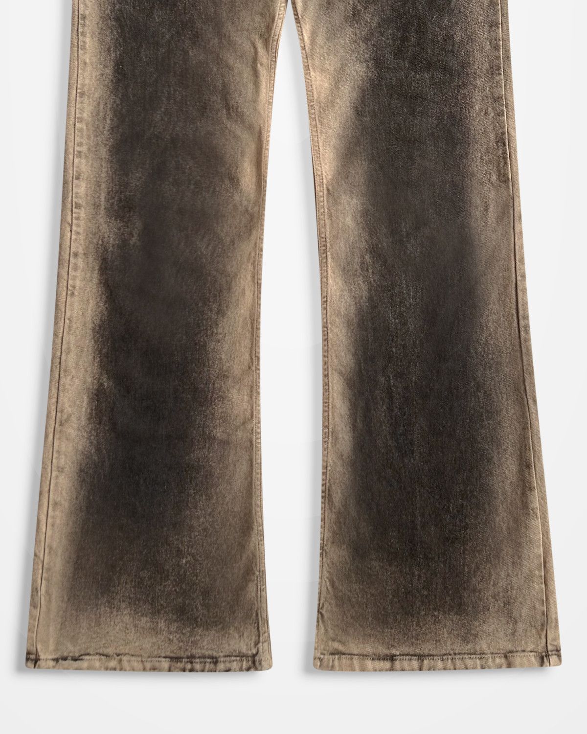 KNWLS KNWLS, AW23 Distressed Sand Alice Jeans Size 30" / US 8 / IT 44 - 4 Thumbnail