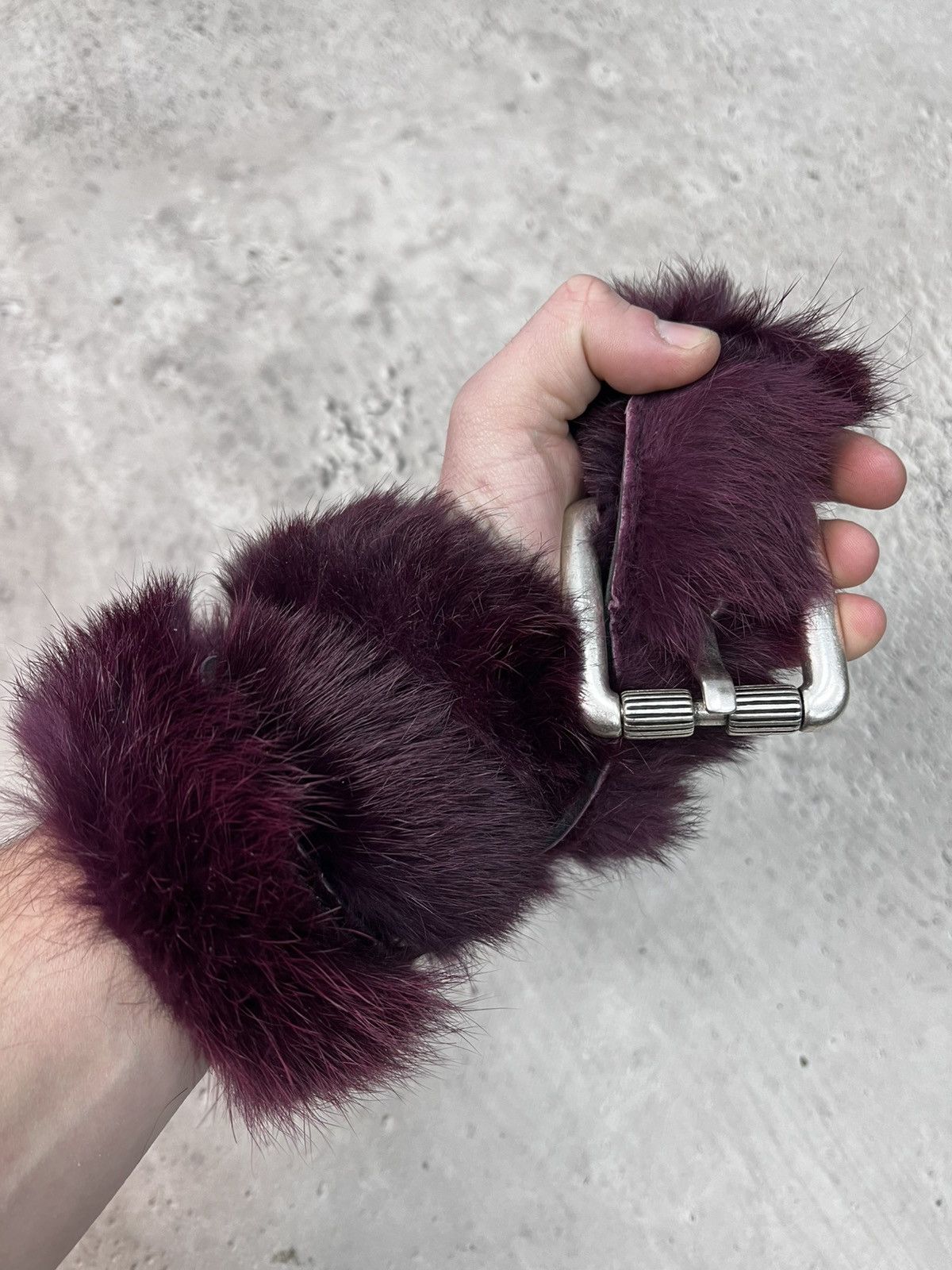 Hysteric Glamour × If Six Was Nine VINTAGE AVANT-GARDE GOTHIC LEATHER BELT RICK OWENS STYLE Size ONE SIZE - 7 Thumbnail