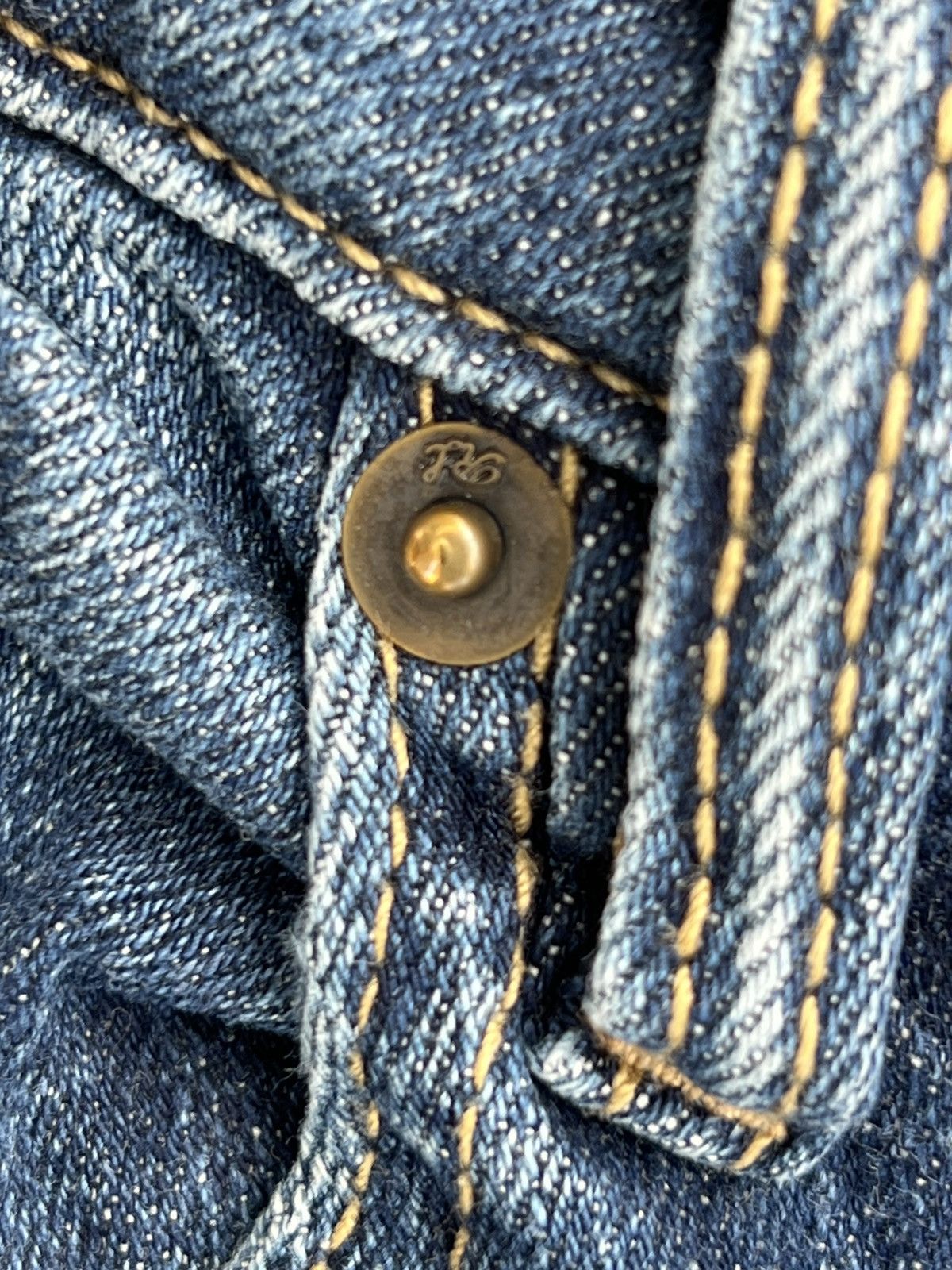 Polo Ralph Lauren Ralph Lauren Purple Label "Straight Fit" Hand-Brushed Denim Size US 32 / EU 48 - 11 Thumbnail