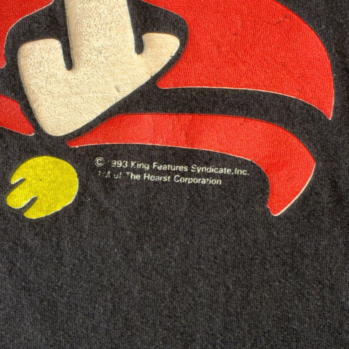 Delta 90s Popeye the sailer man big face tee shirt Size US L / EU 52-54 / 3 - 3 Thumbnail