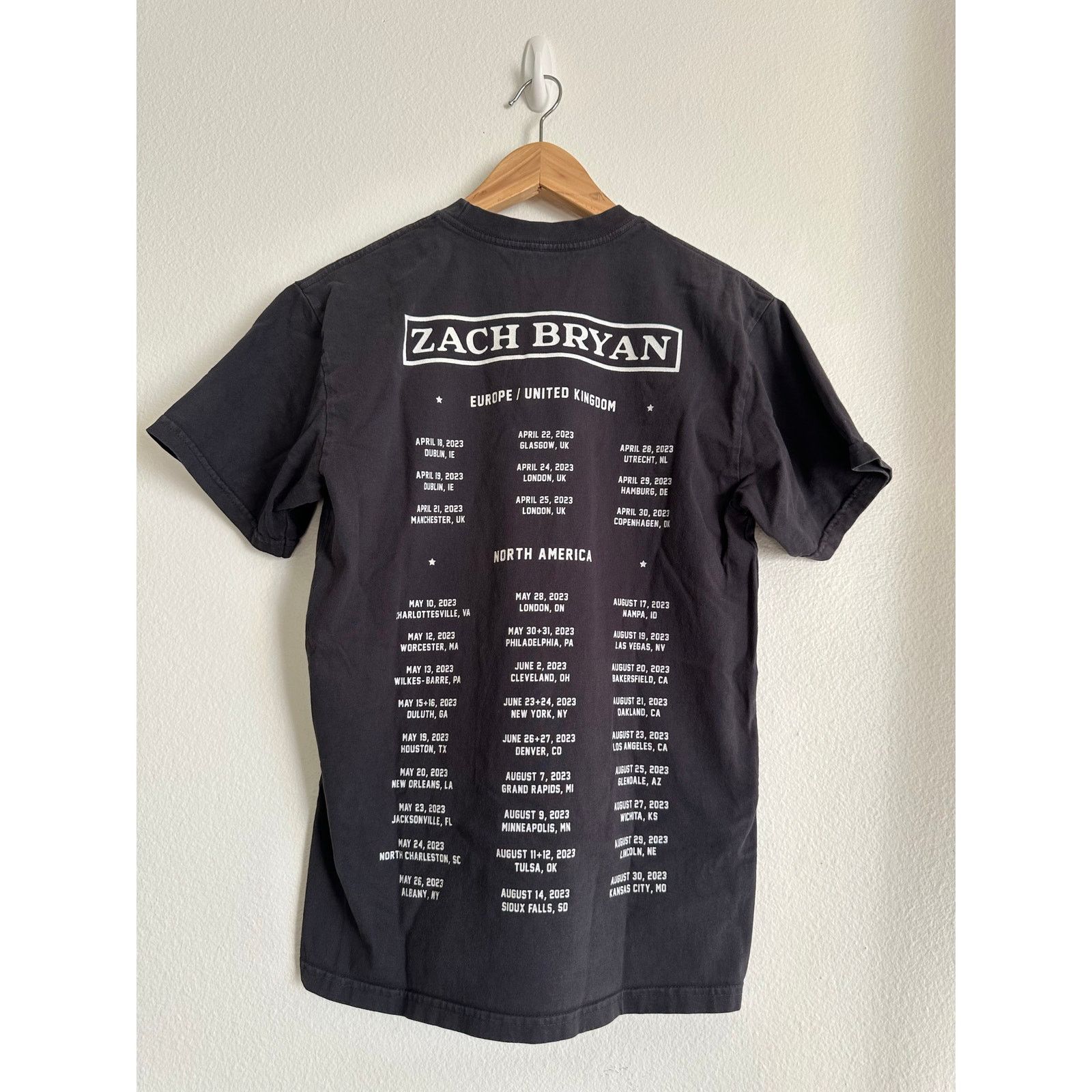 Band Tees Zach Bryan burn tour 2023 Size US S / EU 44-46 / 1 - 2 Thumbnail