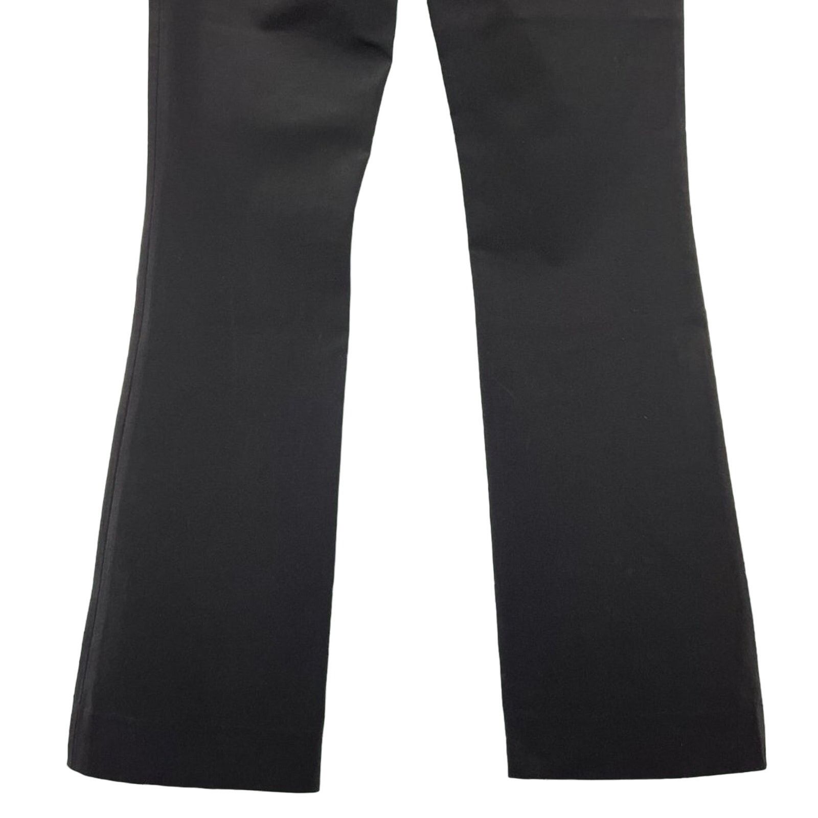 Theory Theory Faux Leather Trim Straight Pants Black Size 8 Size 30" / US 8 / IT 44 - 11 Thumbnail