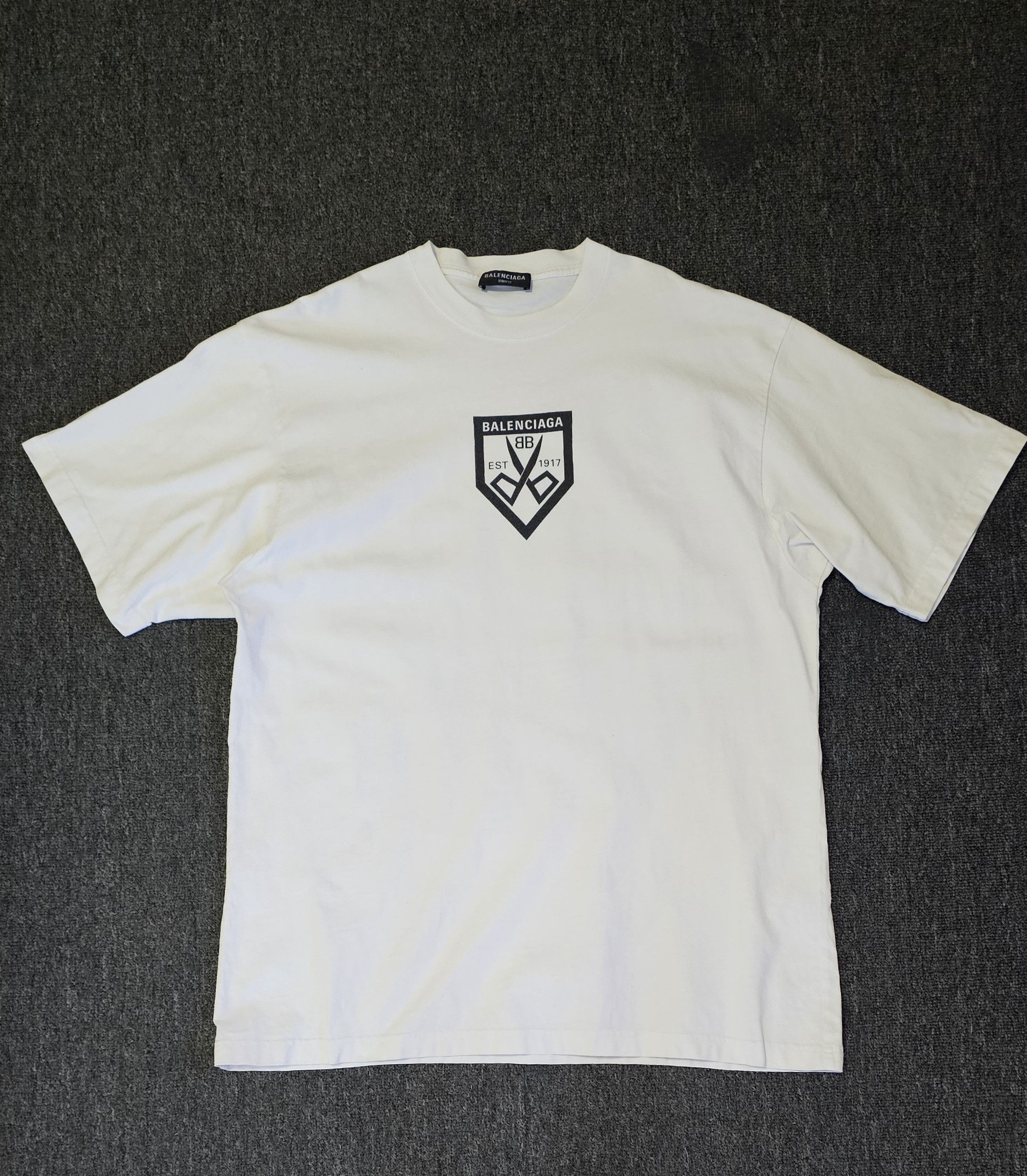 Balenciaga BALENCIAGA Men T-Shirts 787349TRVB7 9081 WHITE