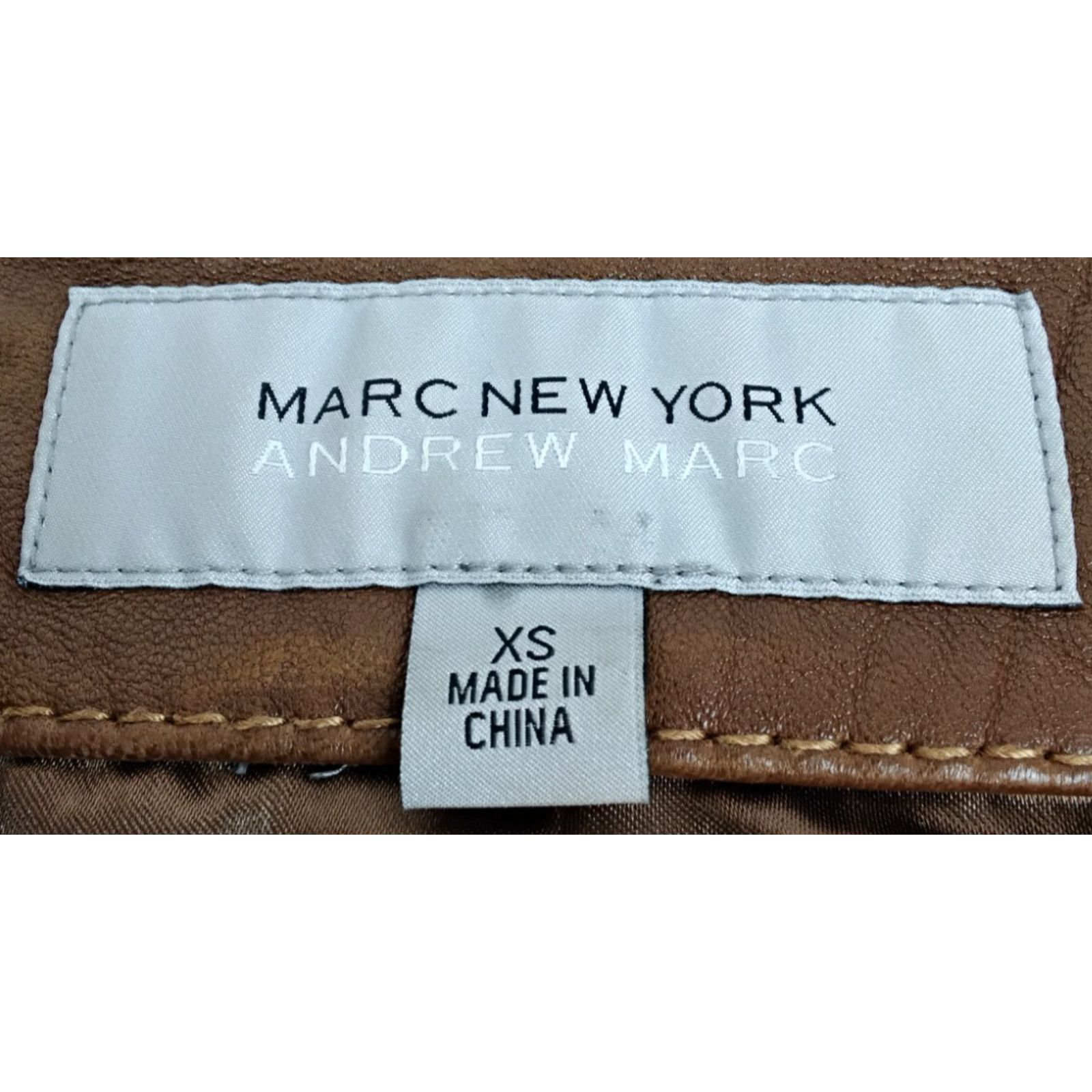 Andrew Marc Andrew Marc New York Lambskin Leather Jacket Women XS Brown Size XS / US 0-2 / IT 36-38 - 13 Thumbnail