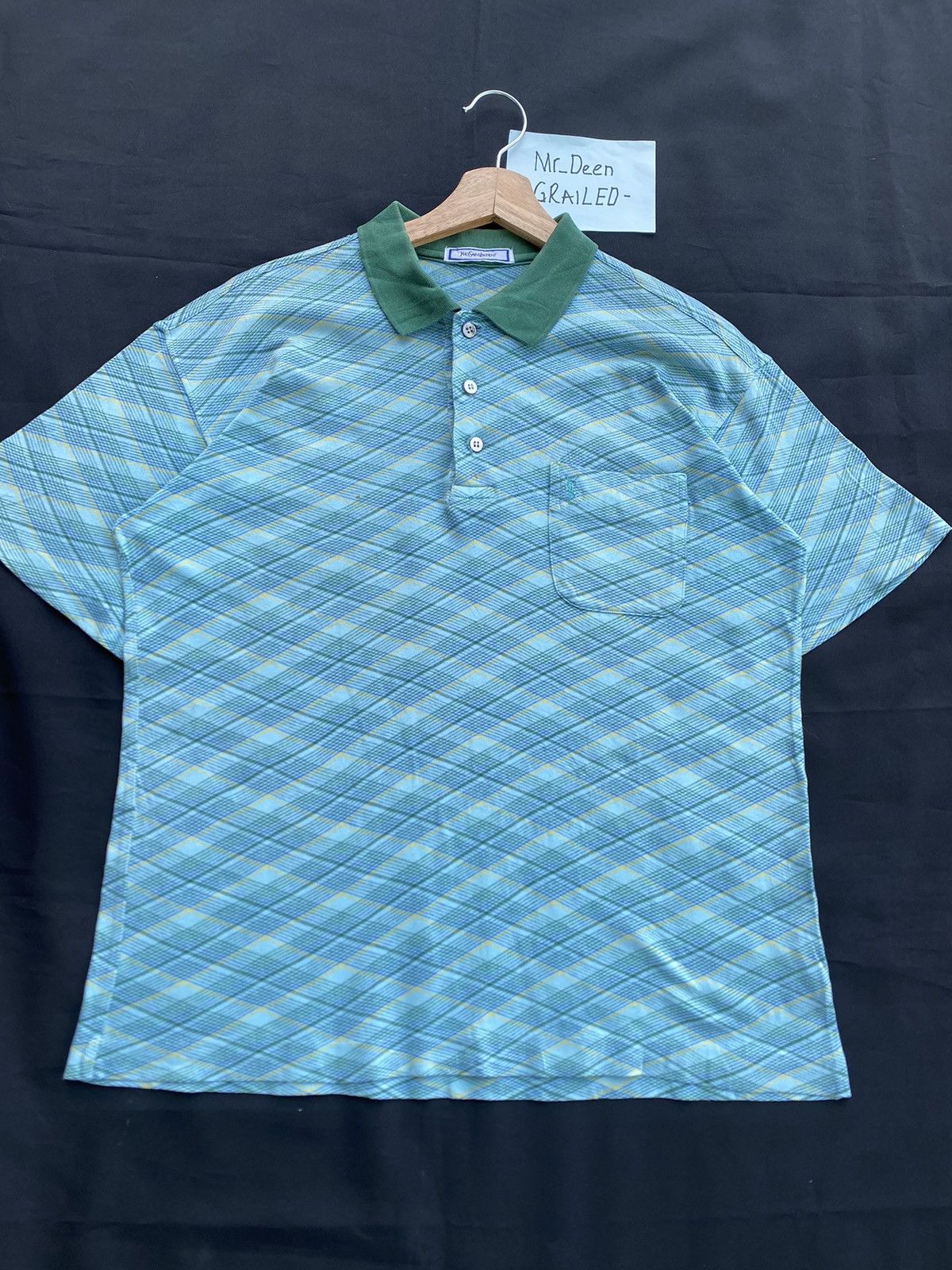 Yves Saint Laurent Rare Vintage 90s Yves Saint Laurent YSL Polo Shirt Size US M / EU 48-50 / 2 - 4 Thumbnail