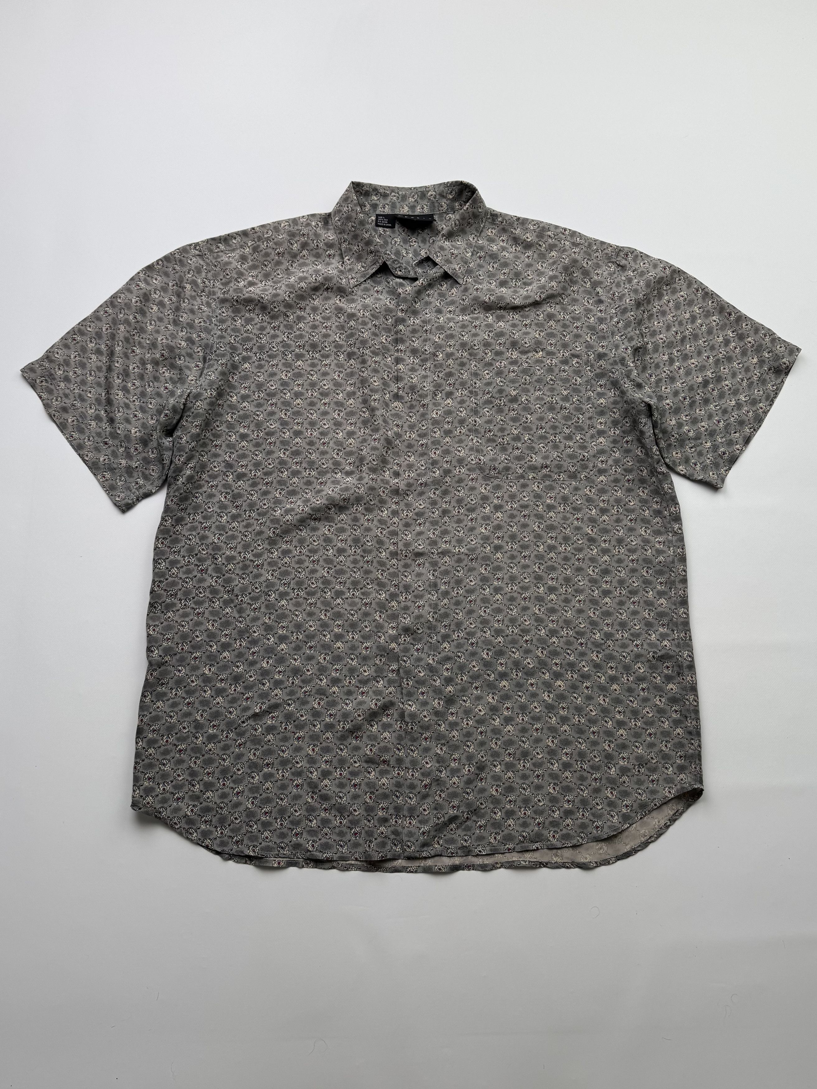 Vintage Vintage Silk Shirt B617(V403)E2 Size US L / EU 52-54 / 3 - 1 Thumbnail